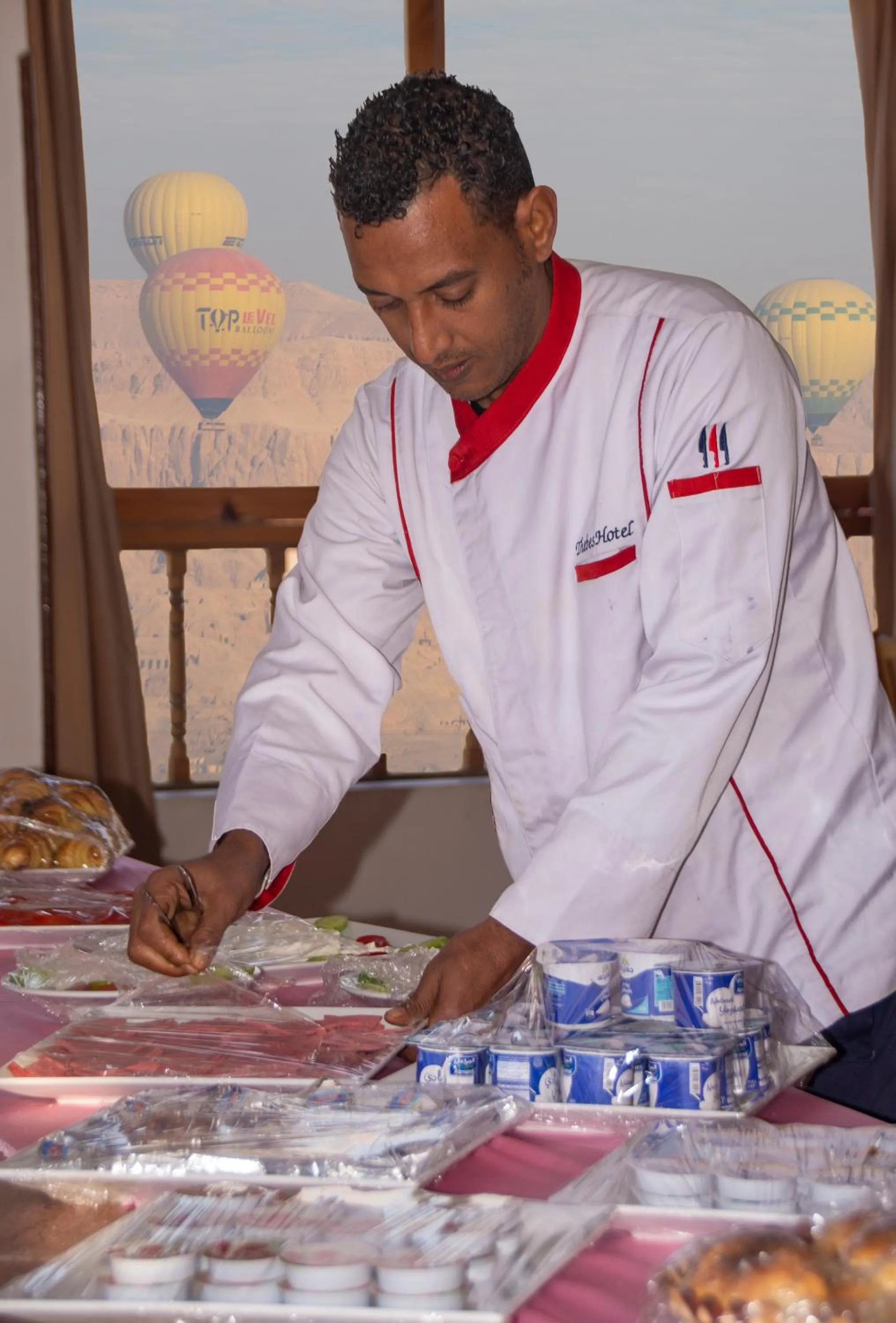 Breakfast in Thebes Hotel