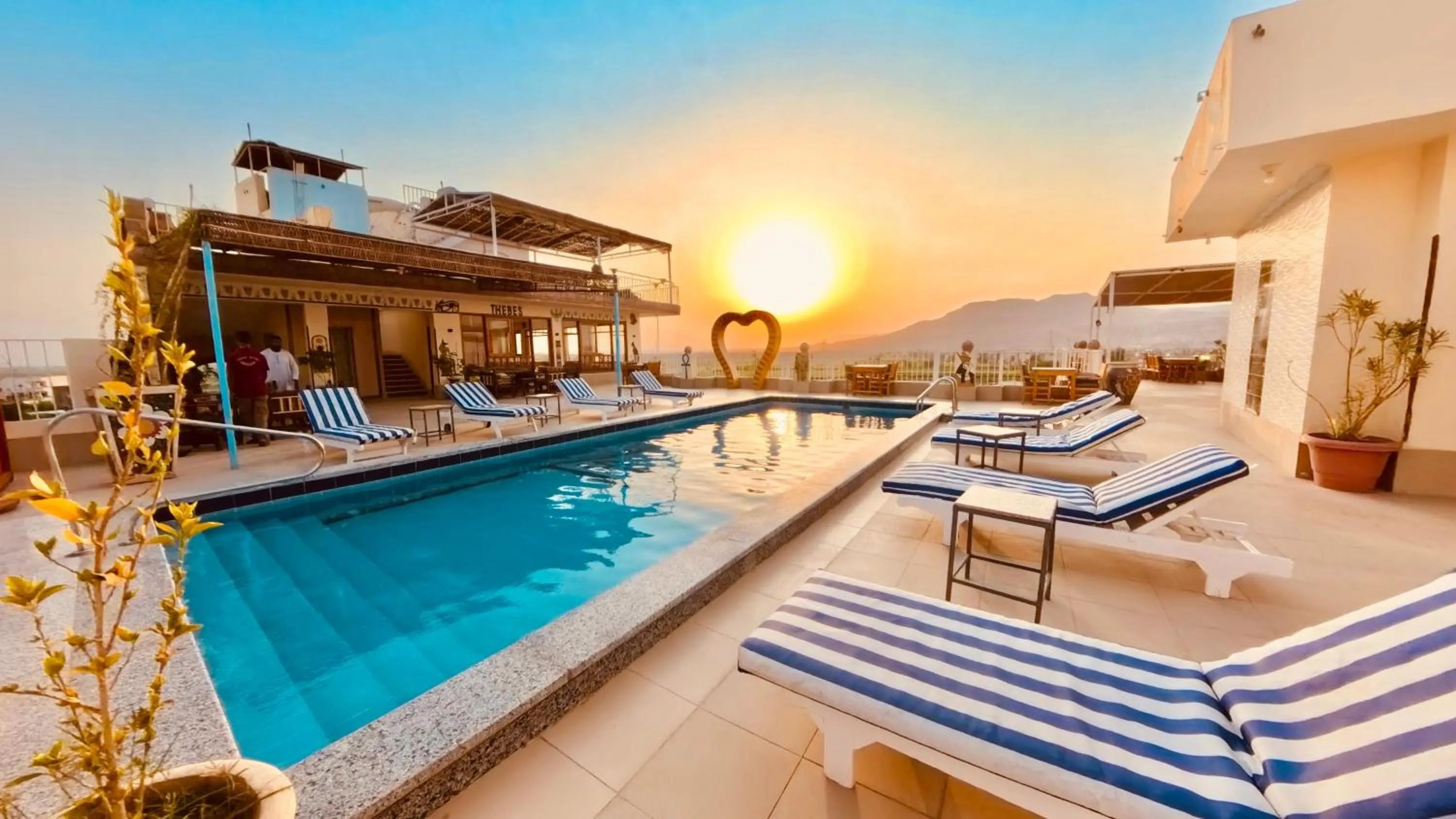 Natural landscape in Thebes Hotel