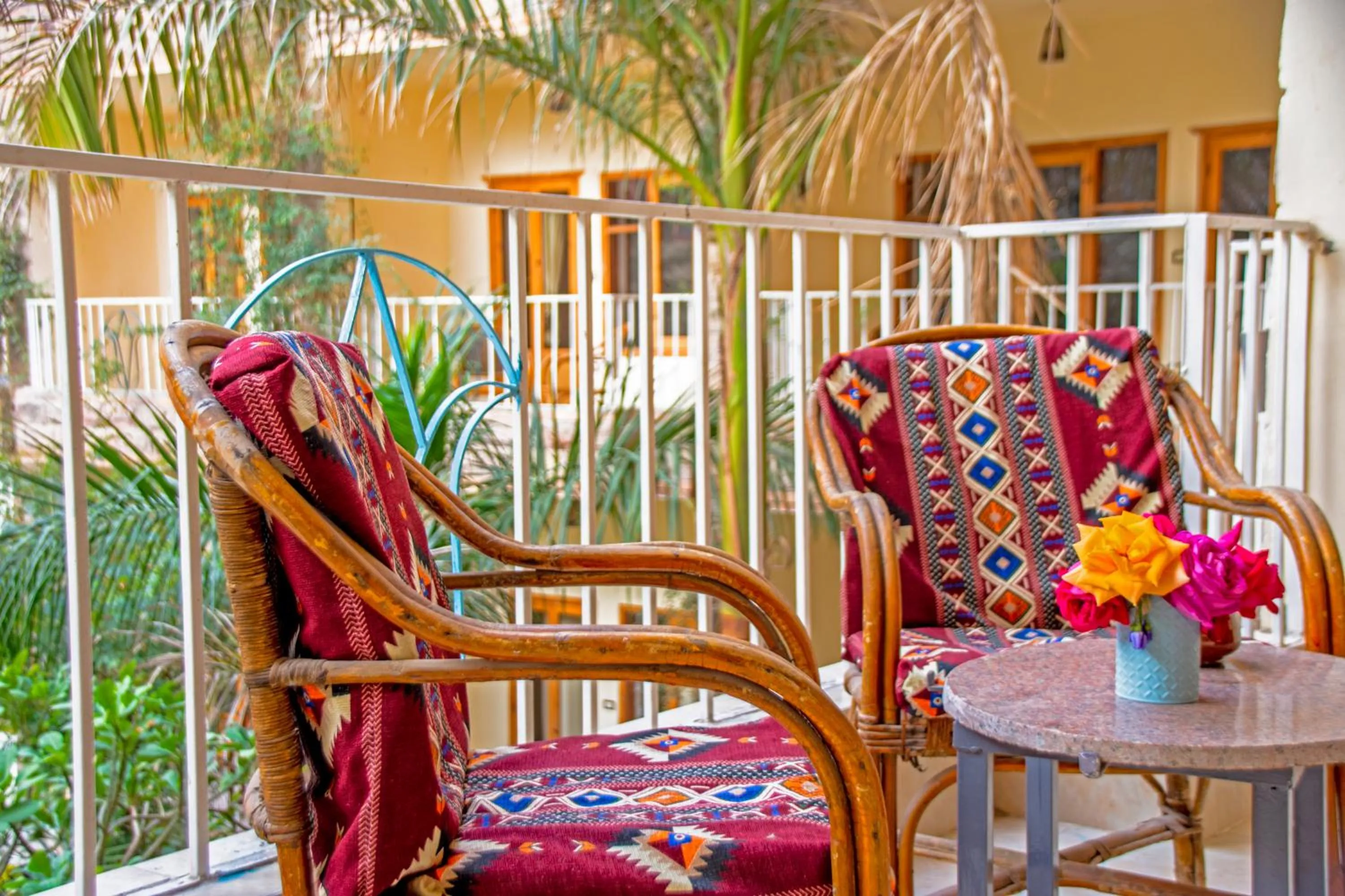 Balcony/Terrace in Thebes Hotel