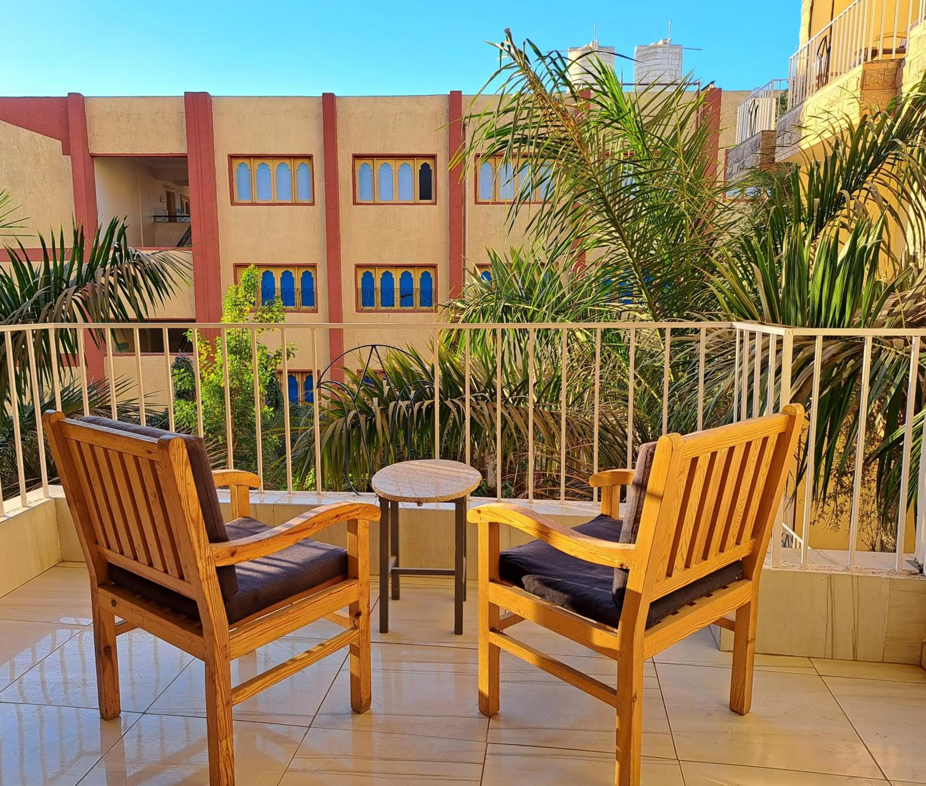 Balcony/Terrace in Thebes Hotel