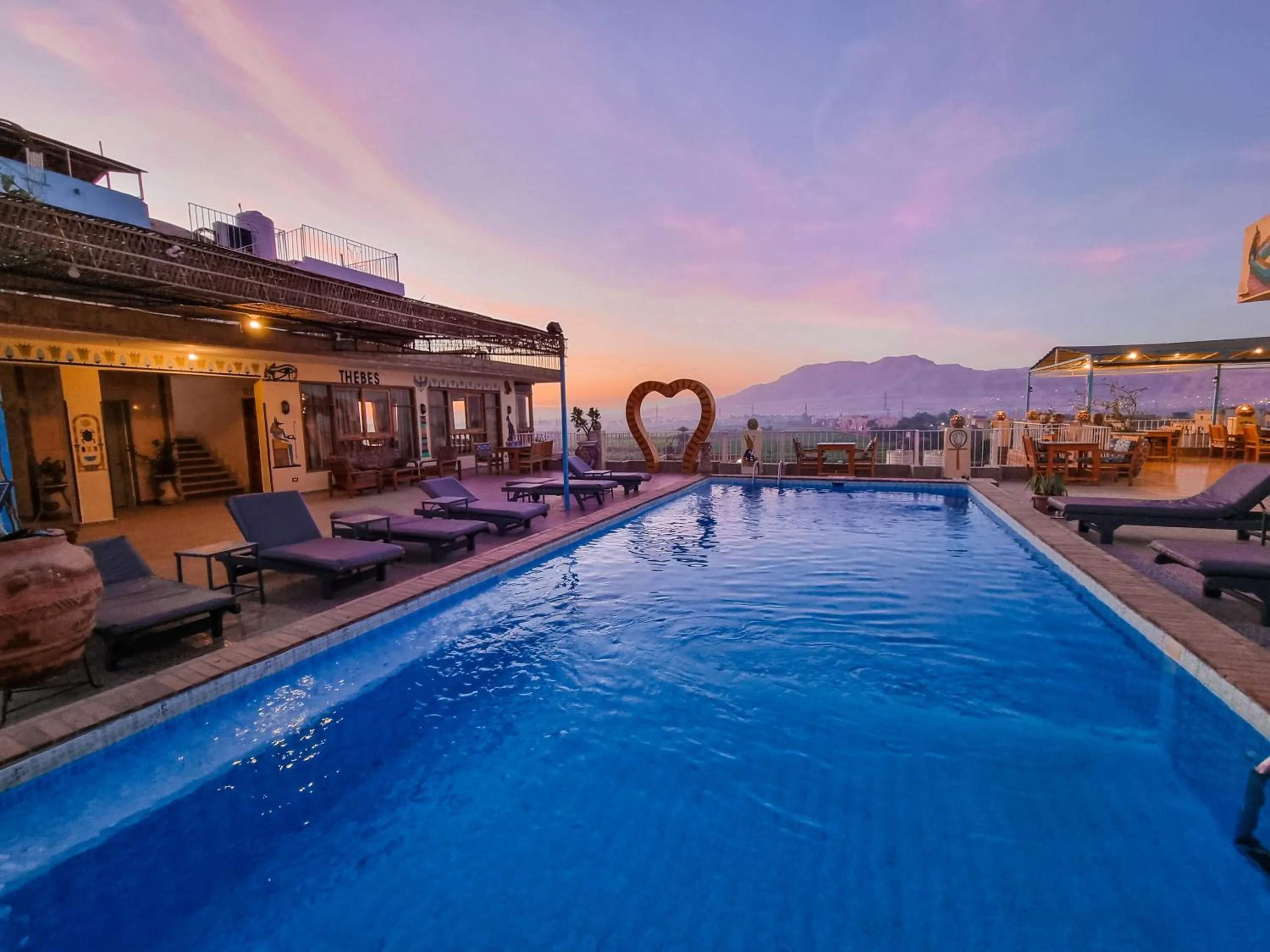 Natural landscape in Thebes Hotel