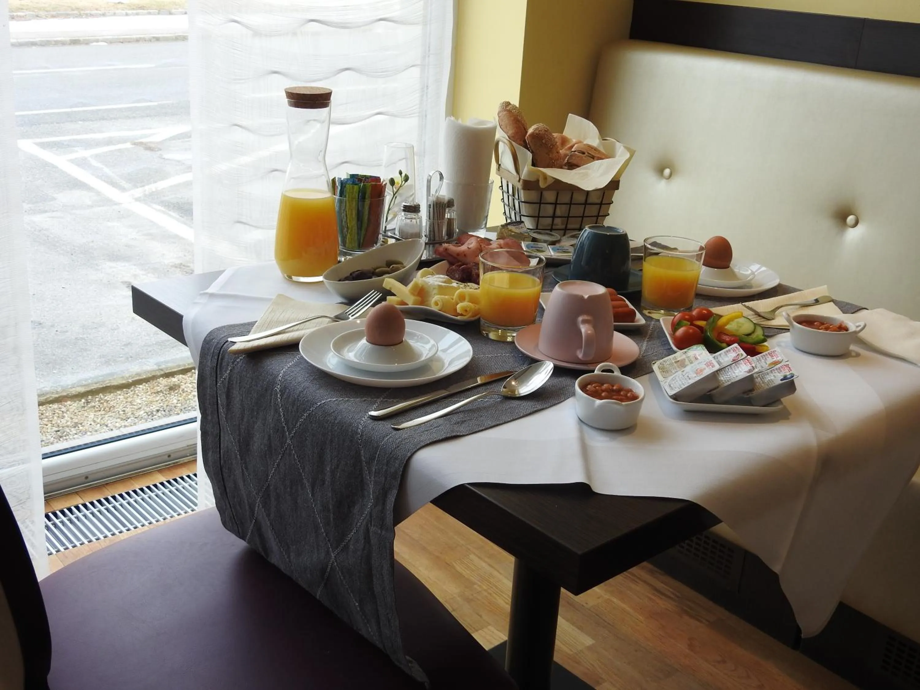 Dining area in Hotel Marc Aurel