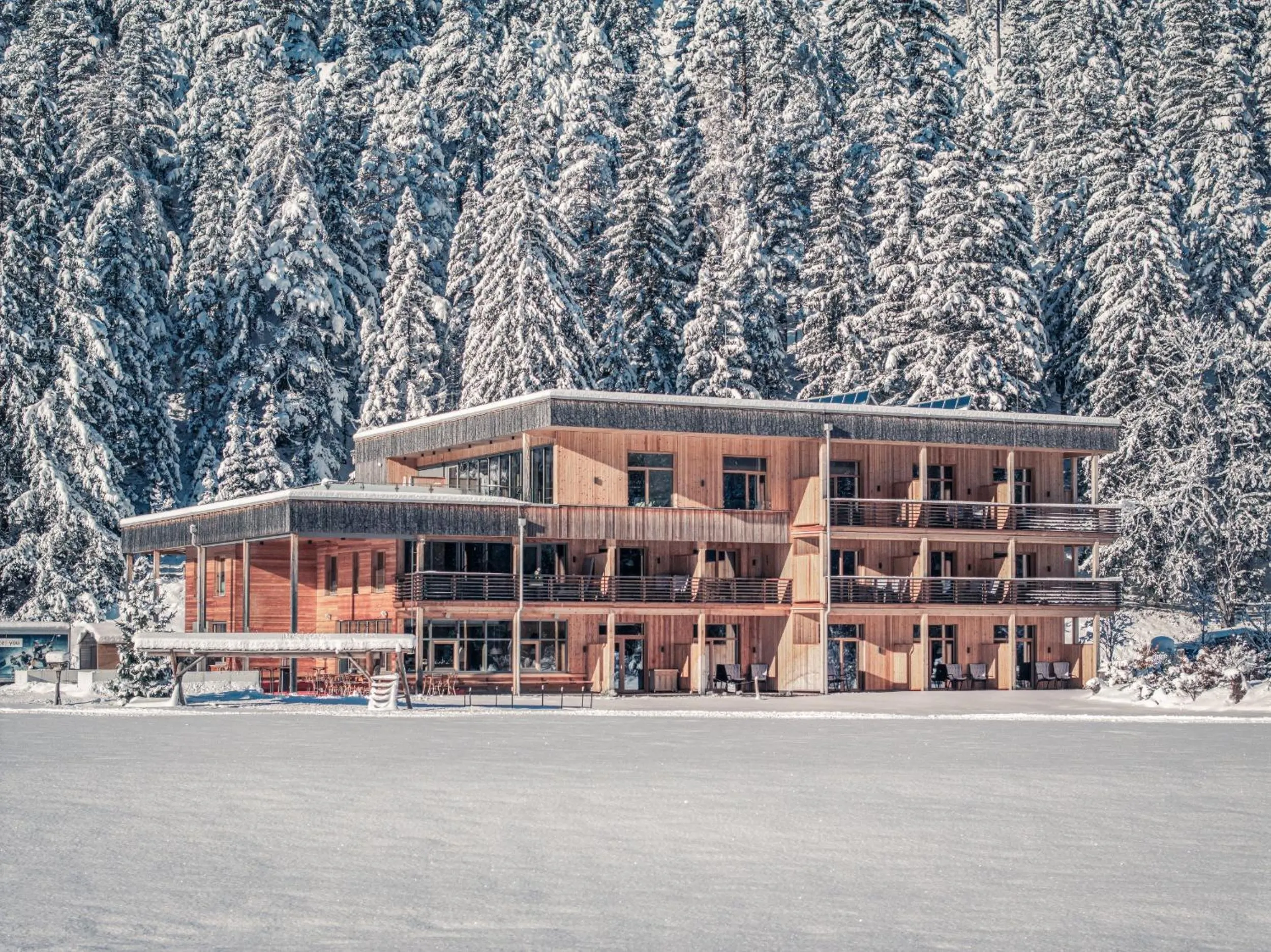 Property building in Boutique Hotel LechZeit