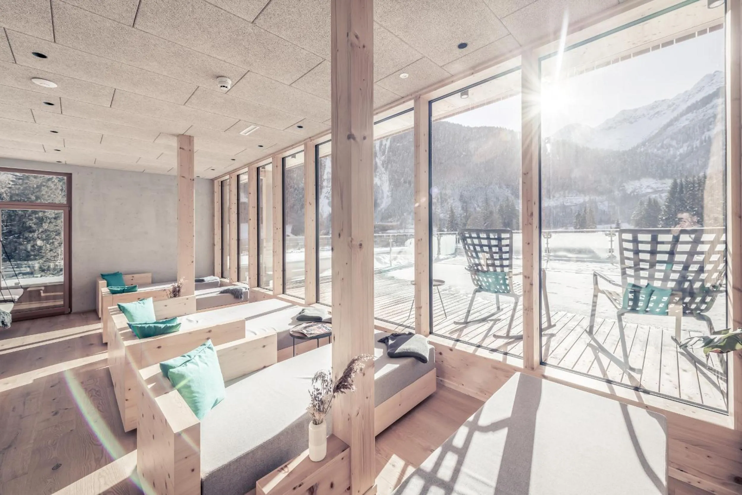 Spa and wellness centre/facilities in Boutique Hotel LechZeit