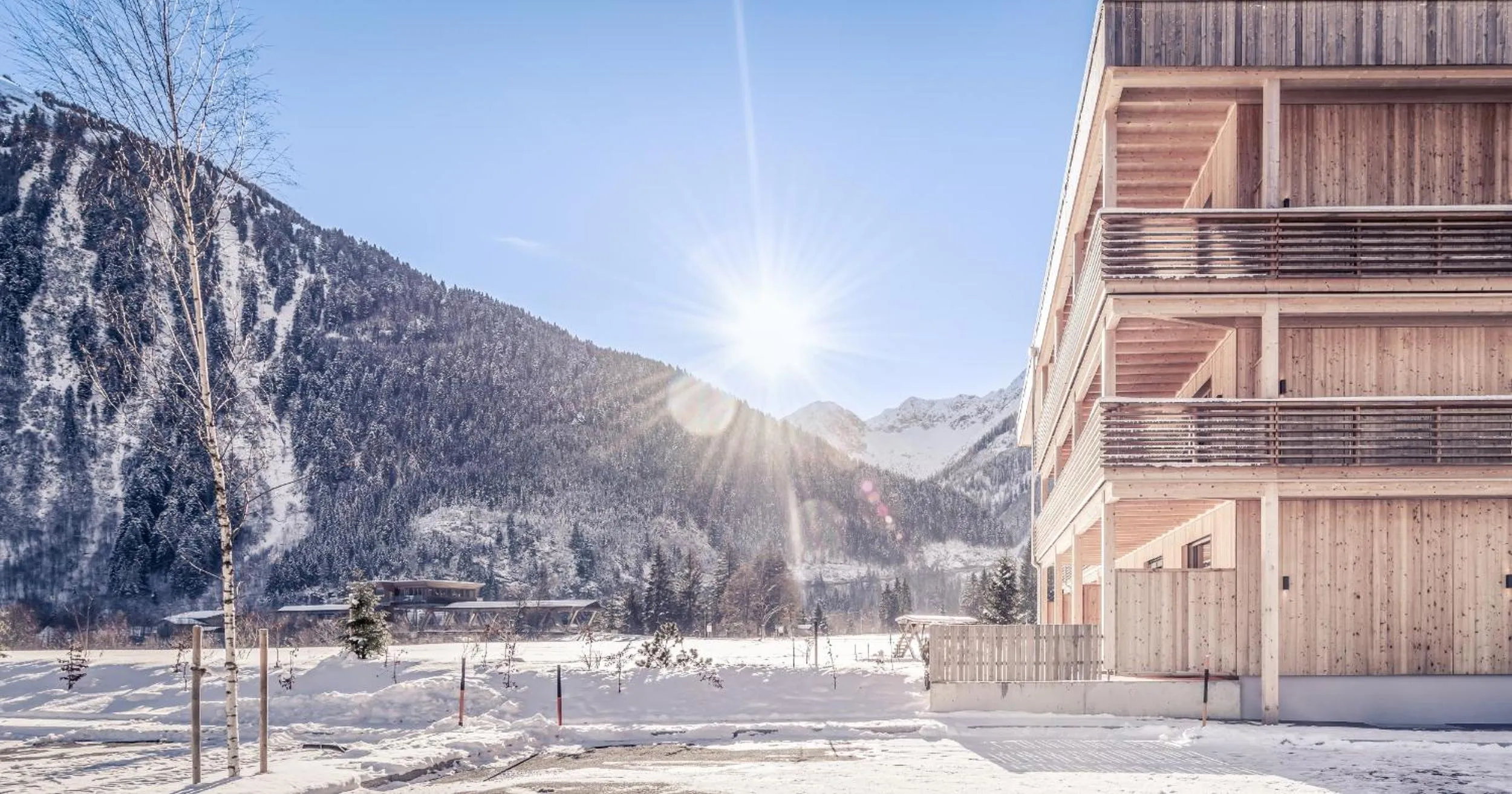 Property building in Boutique Hotel LechZeit