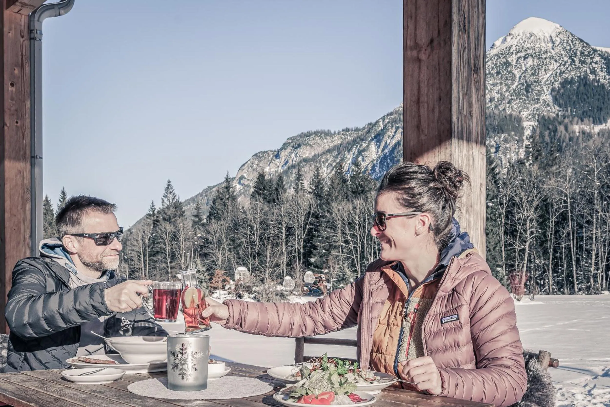 Balcony/Terrace in Boutique Hotel LechZeit