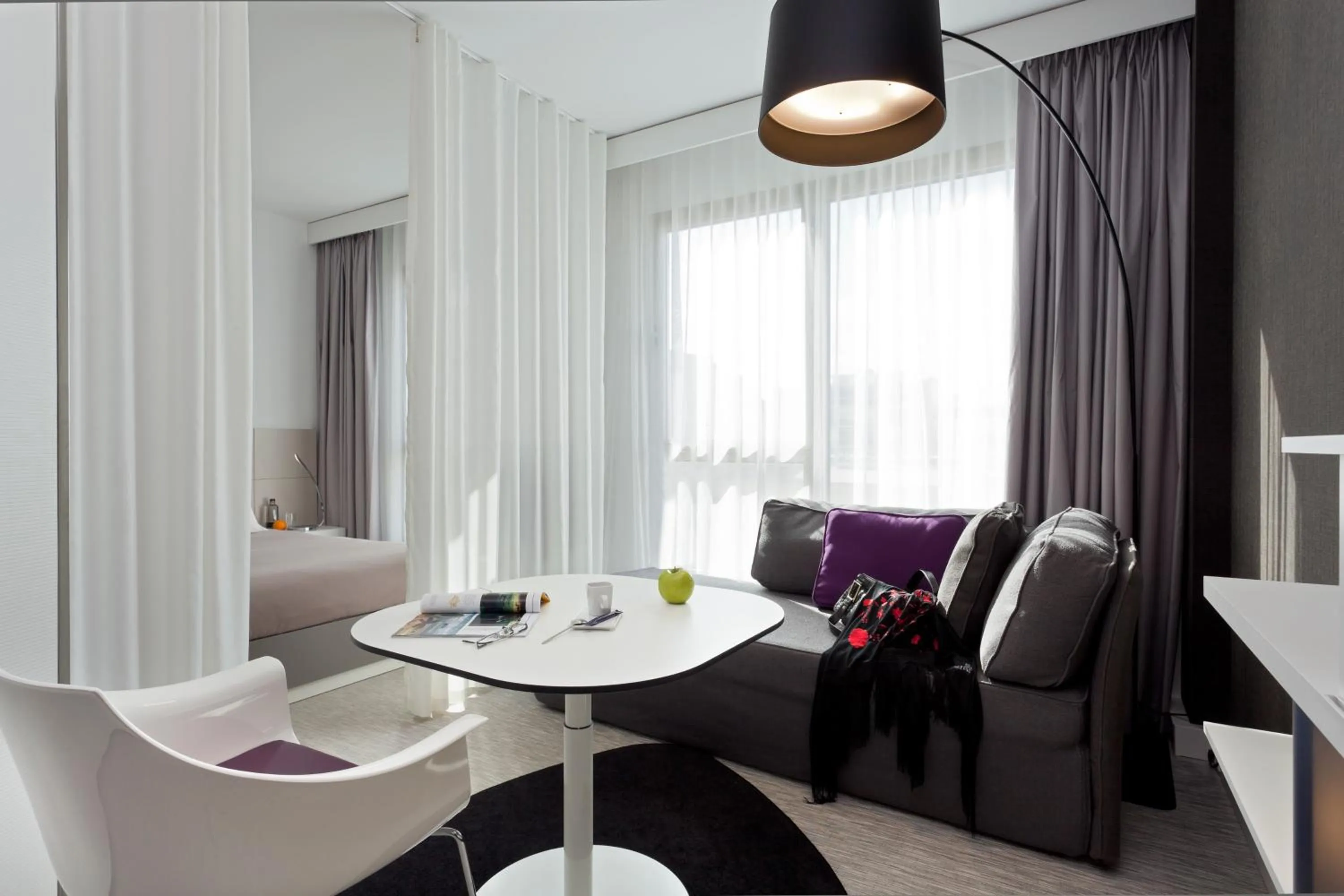 Living room in Novotel Suites Malaga Centro