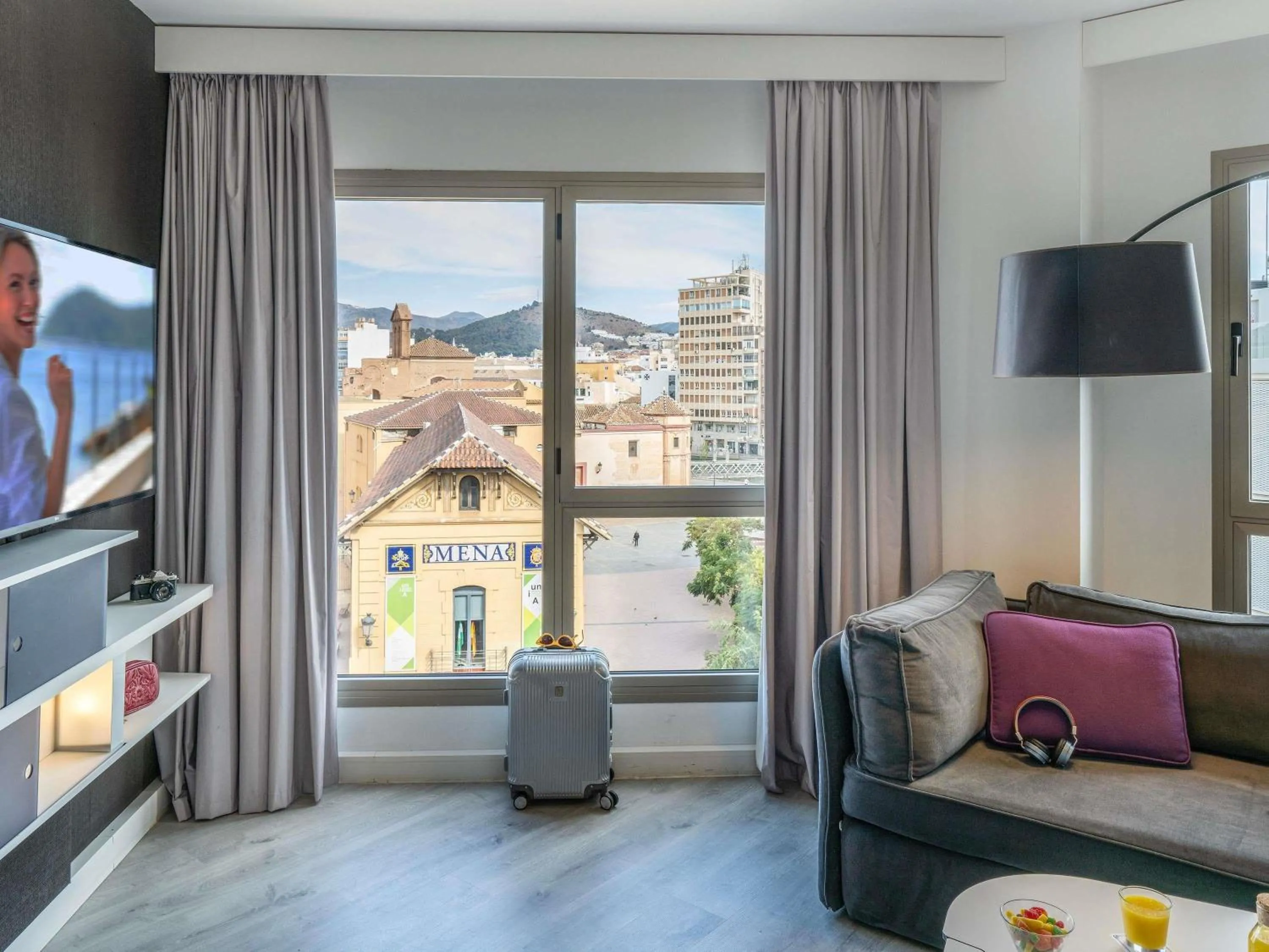 Bedroom in Novotel Suites Malaga Centro