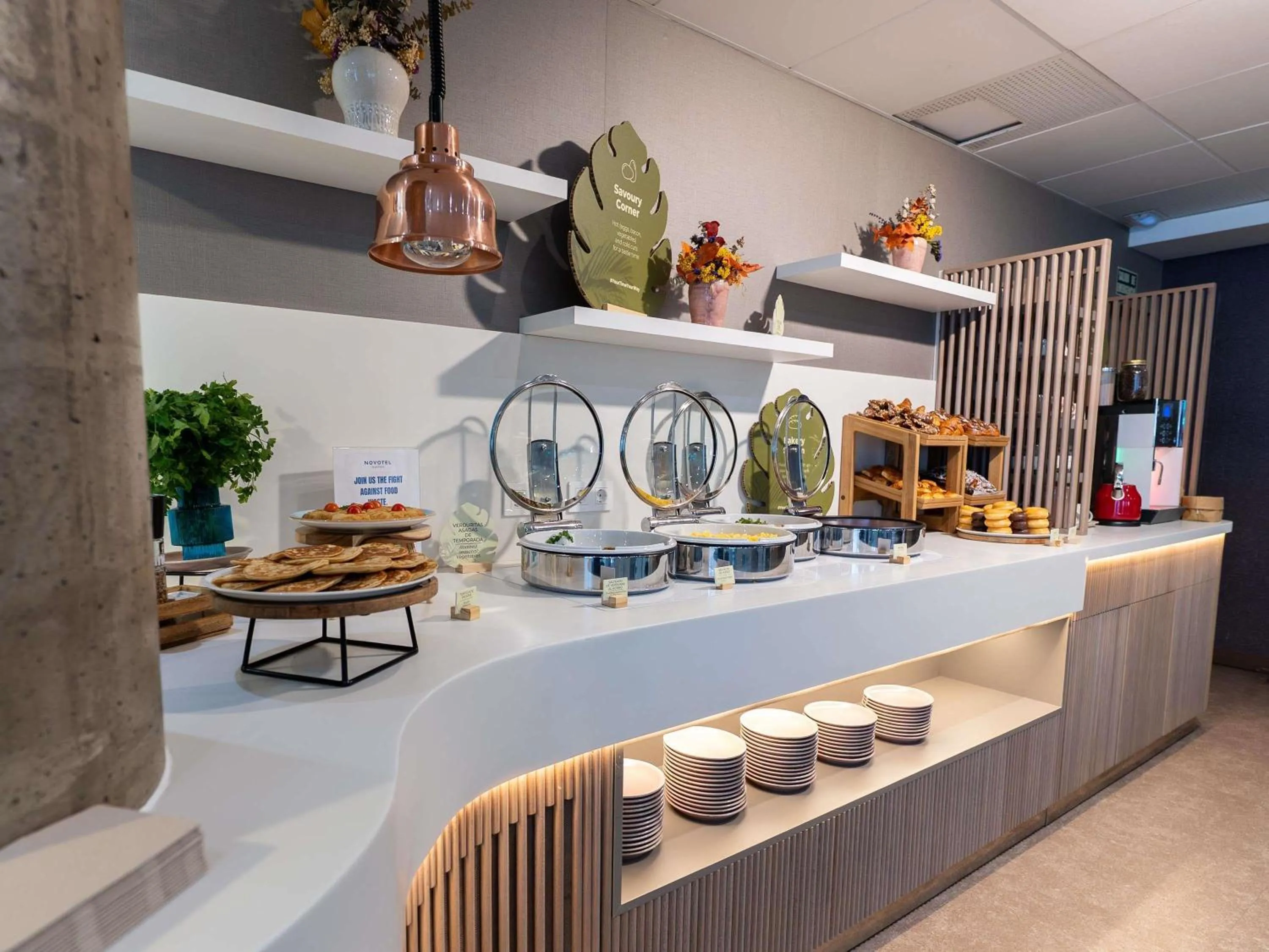 Breakfast in Novotel Suites Malaga Centro