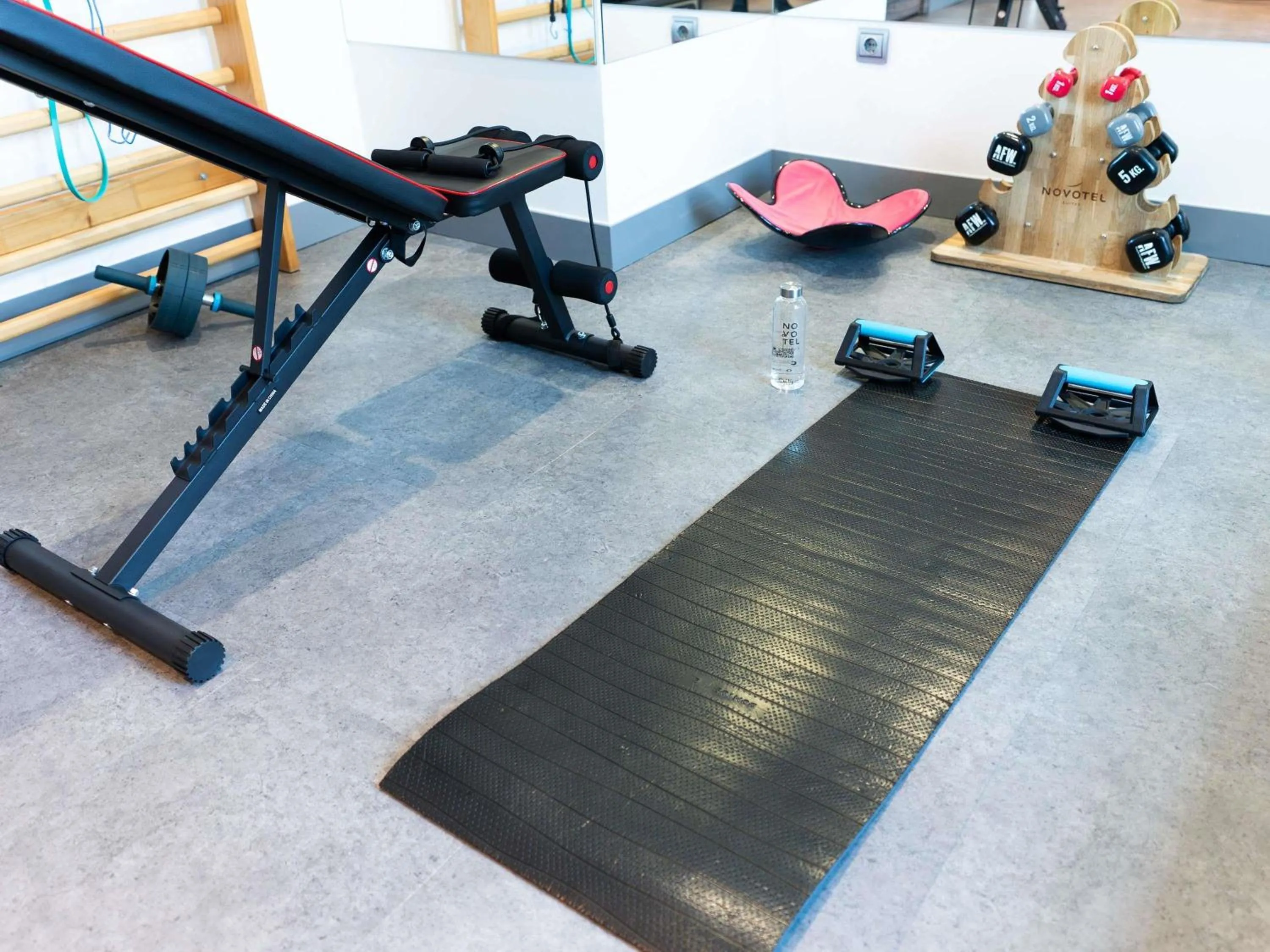 Fitness centre/facilities in Novotel Suites Malaga Centro