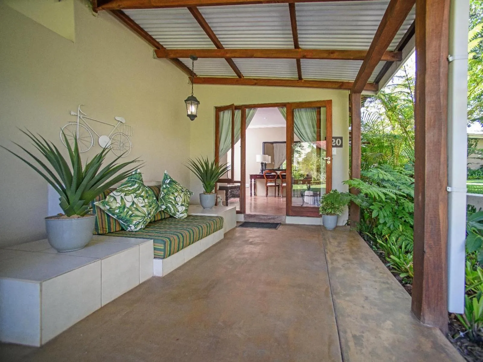 Patio in Stille Woning Guesthouse