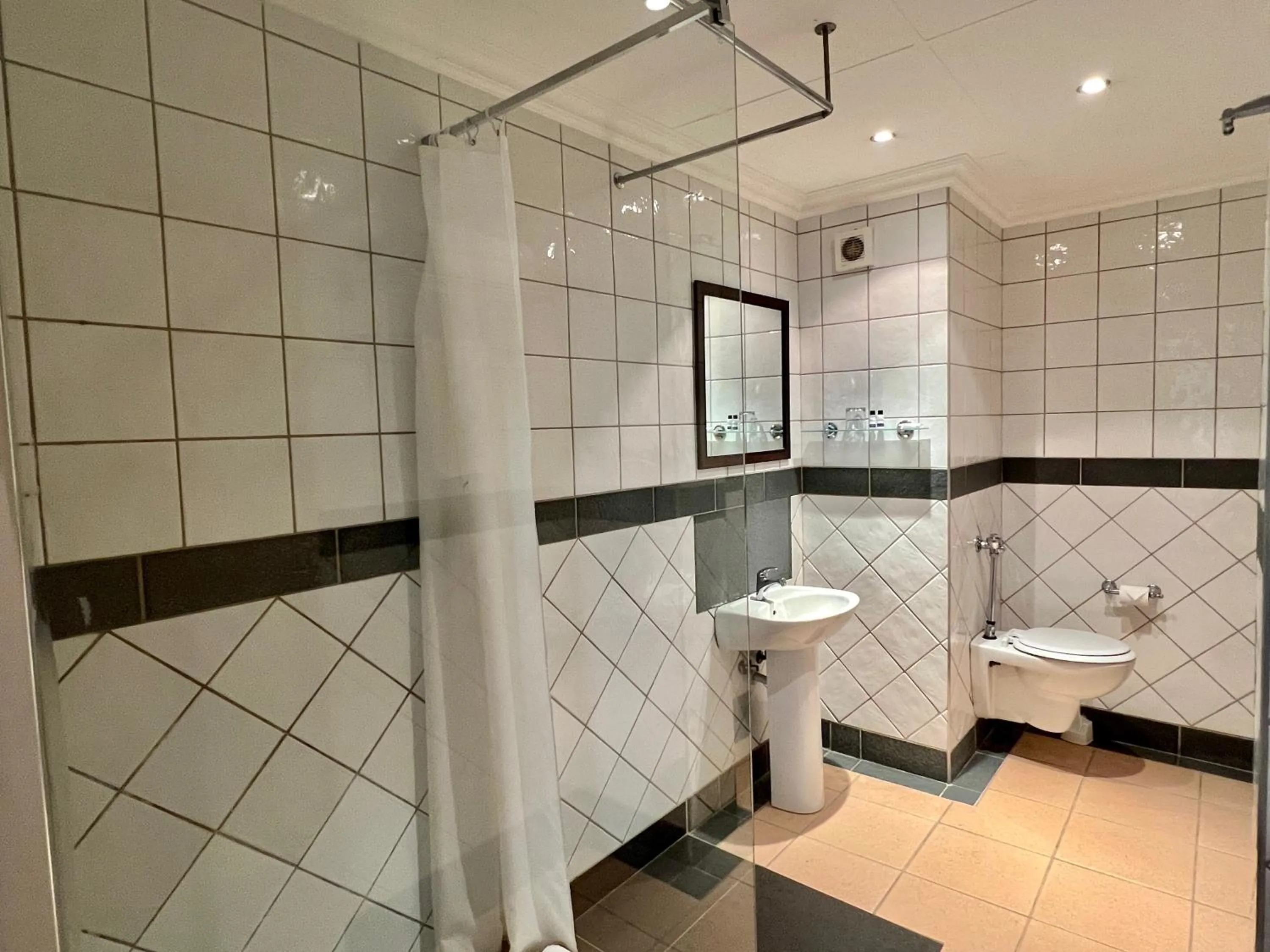 Shower in Hotel Thuringerhof