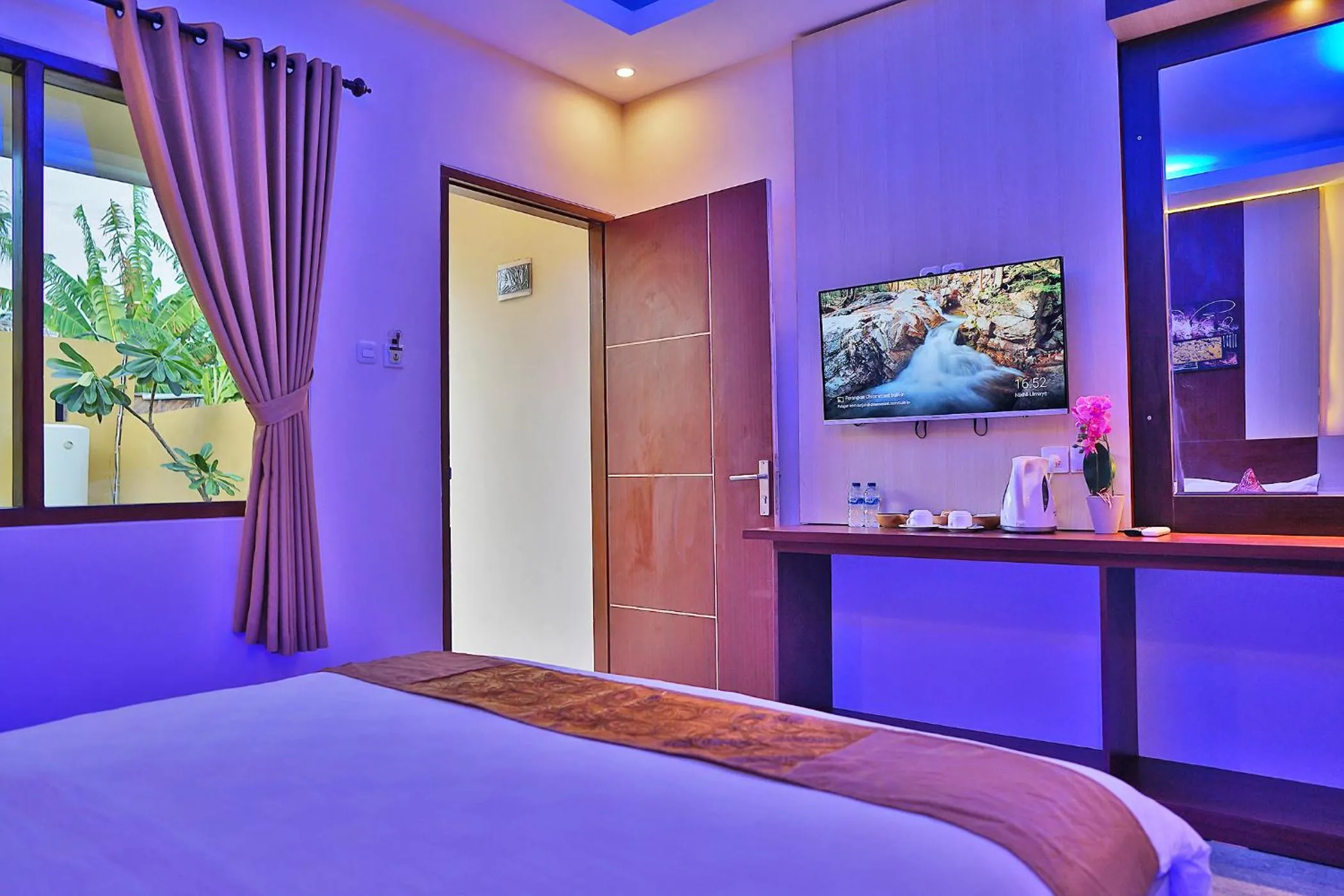 Bed in Sari Gili Bungalow