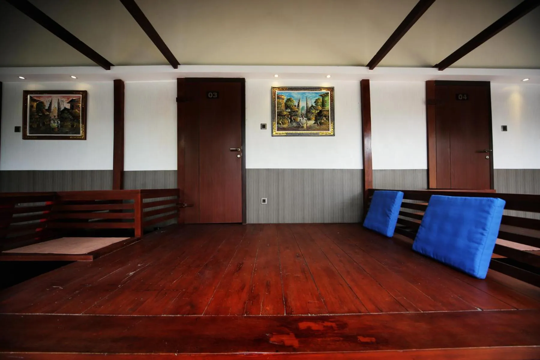 Living room in Sari Gili Bungalow