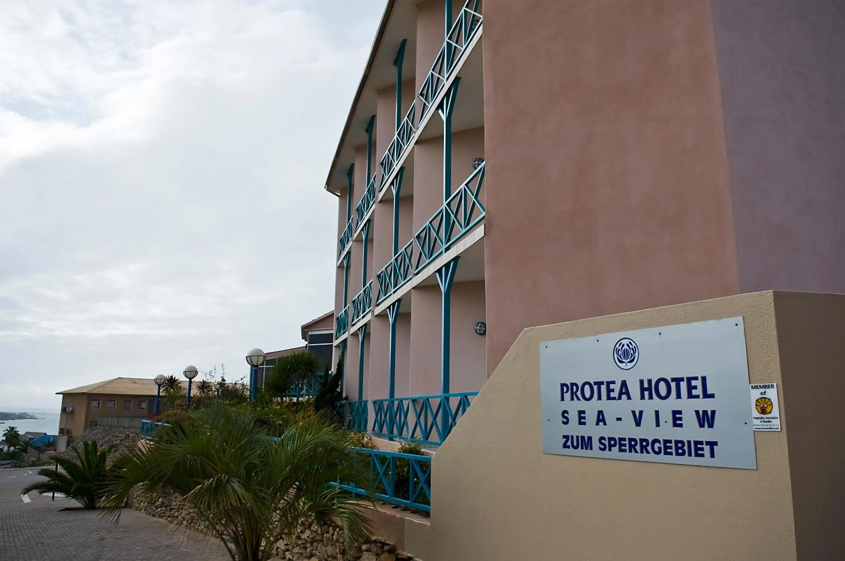 Decorative detail in Sea-View Zum Sperrgebiet