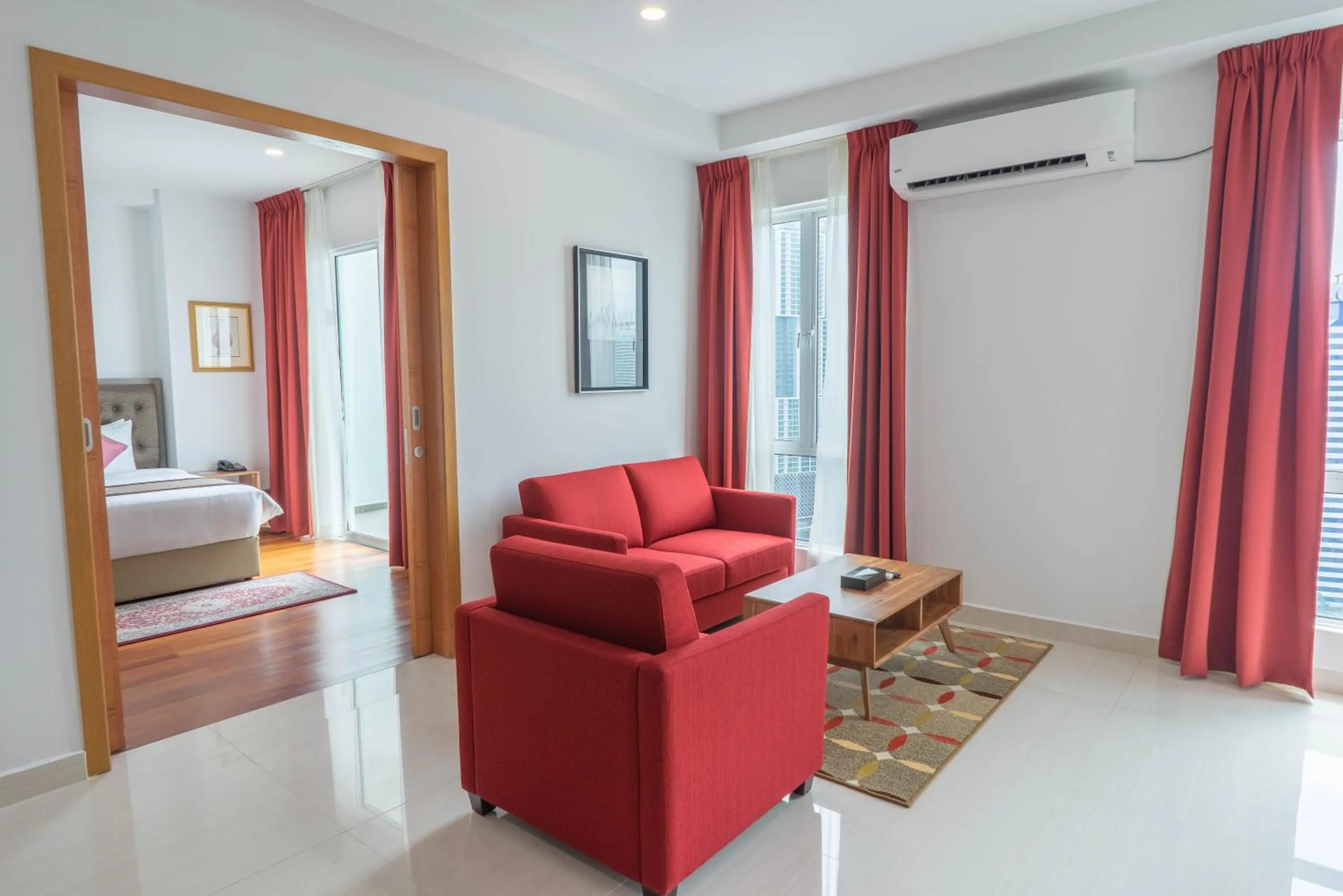 Living room, Bed in Tamu Hotel & Suites Kuala Lumpur