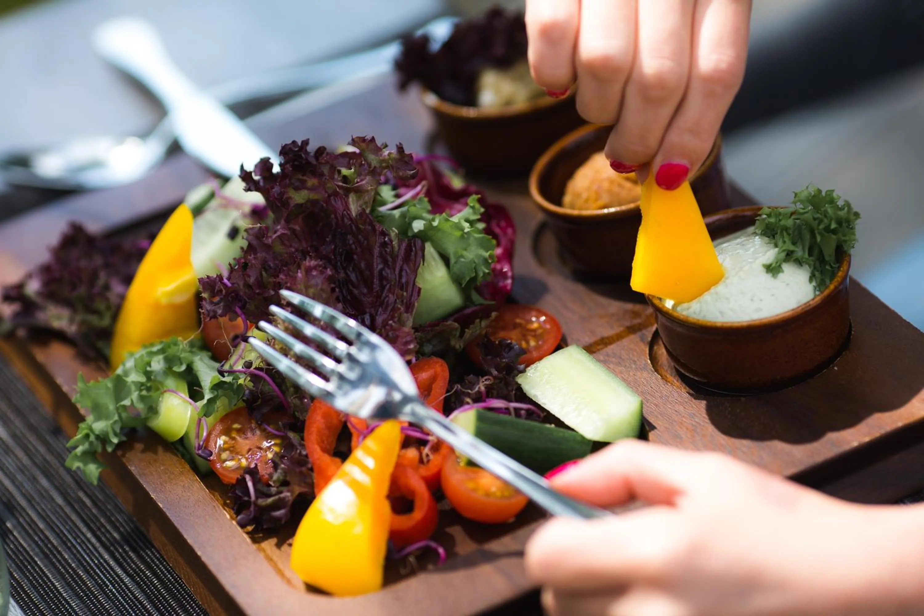 Food in Tópart Hotel