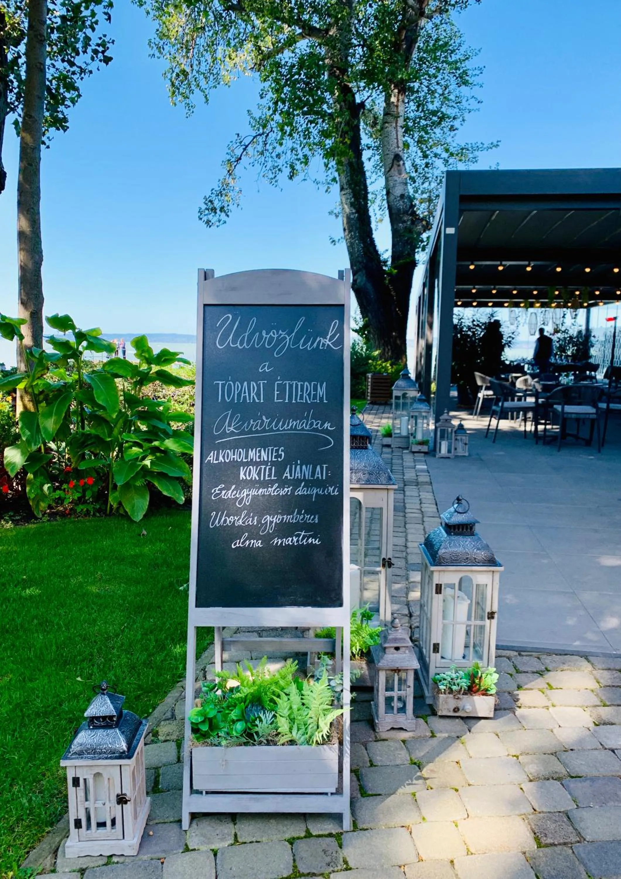 Restaurant/places to eat in Tópart Hotel