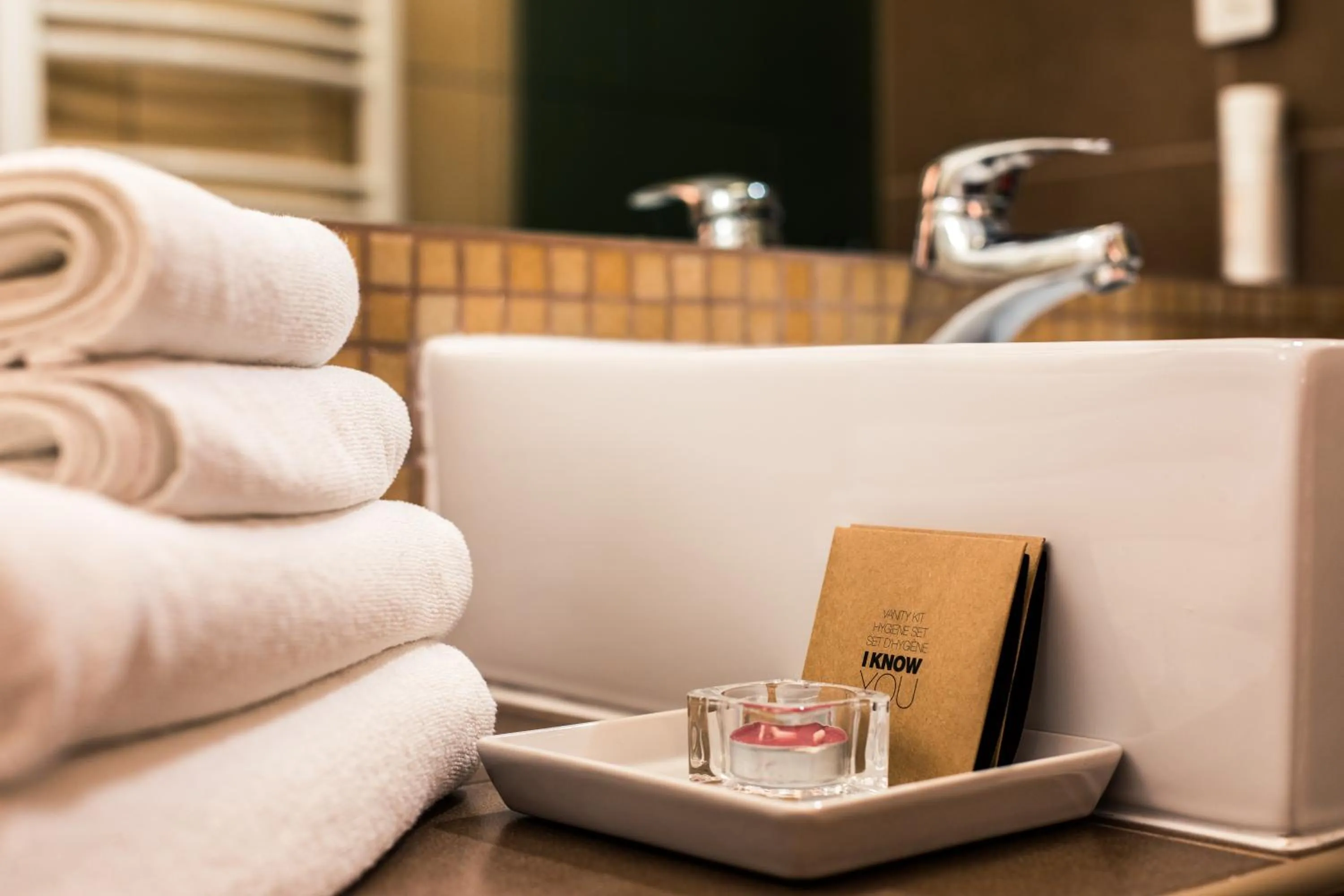 Bathroom in Tópart Hotel
