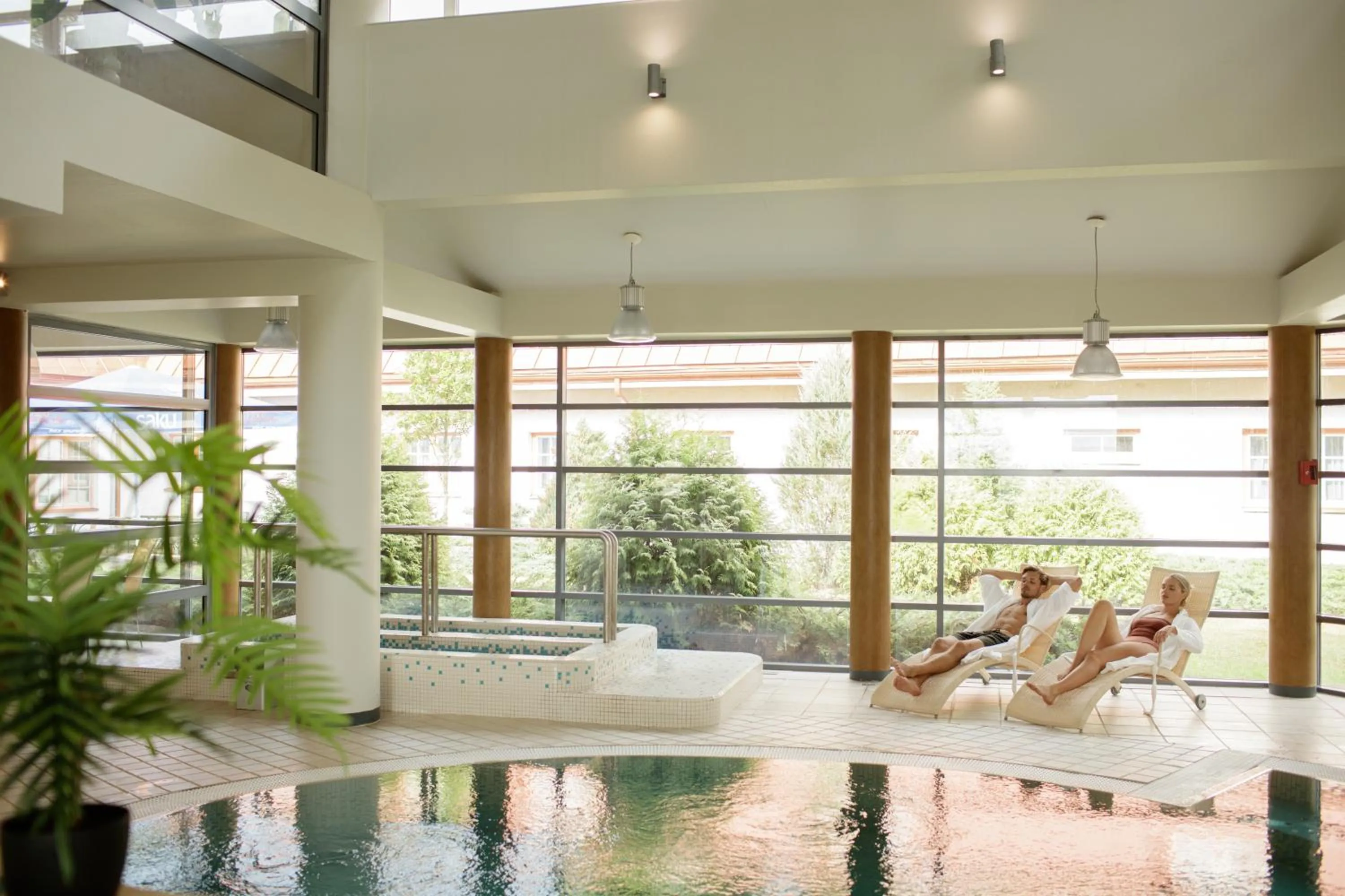 Swimming pool in Saka Manor