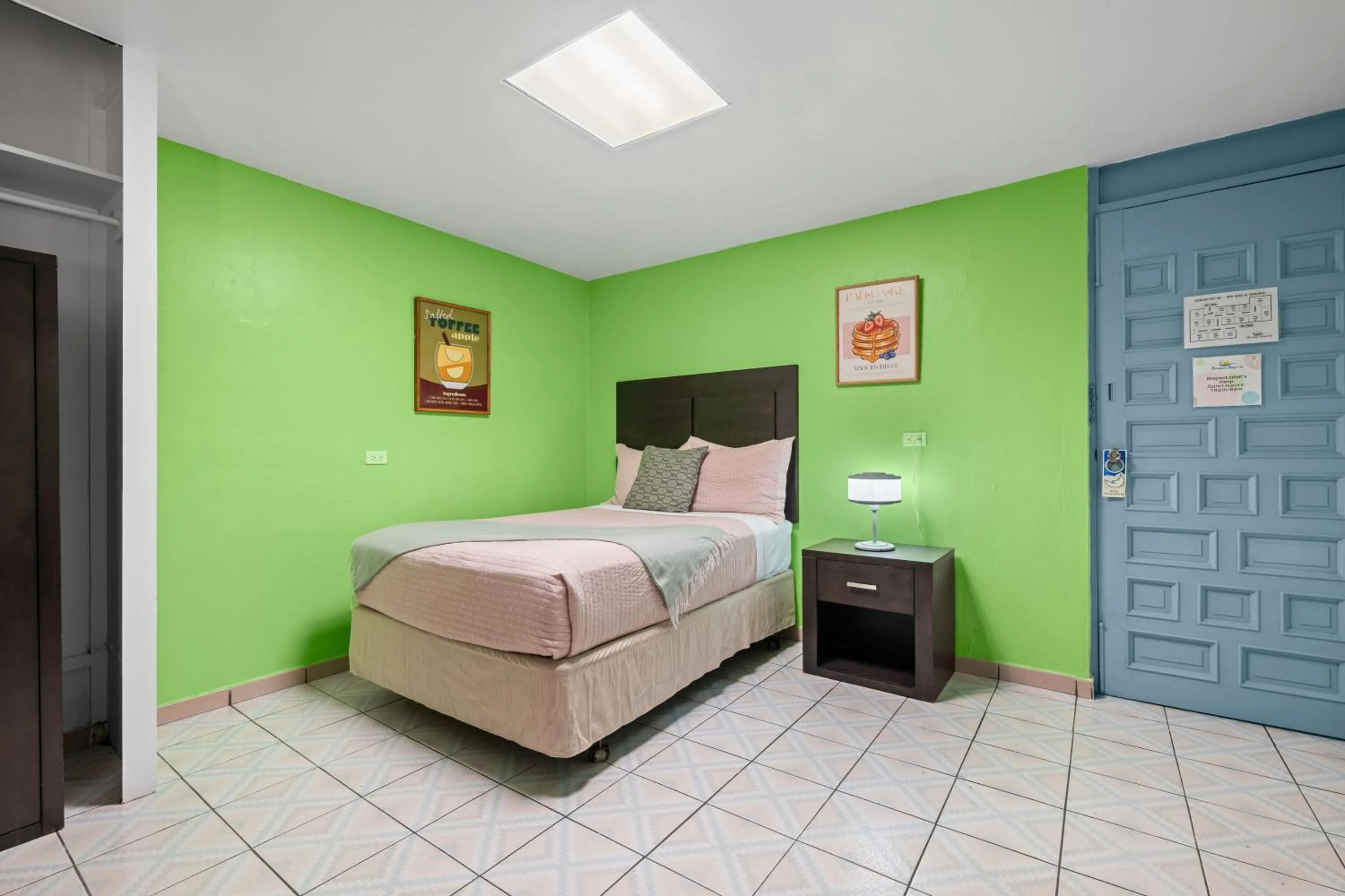 Bed in Borinquen Beach Inn