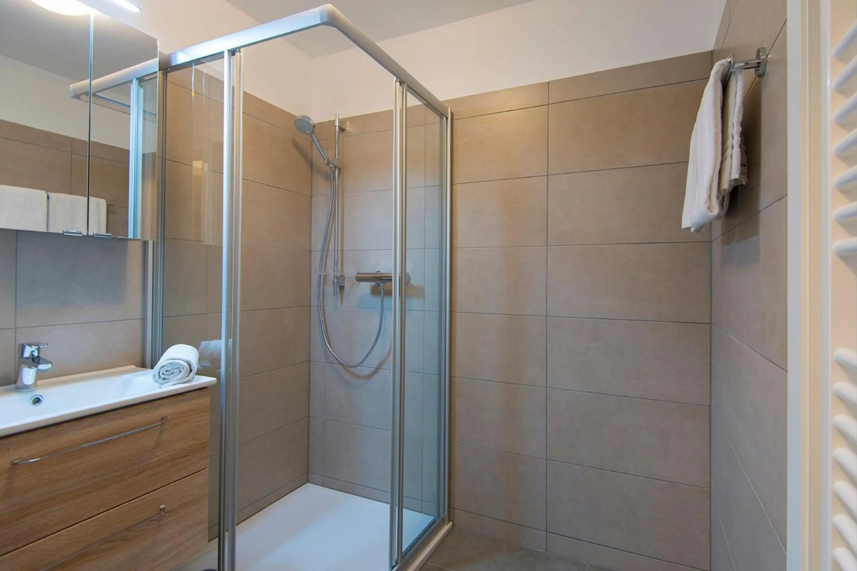 Bathroom in Residenz Lothringen by AlpenTravel