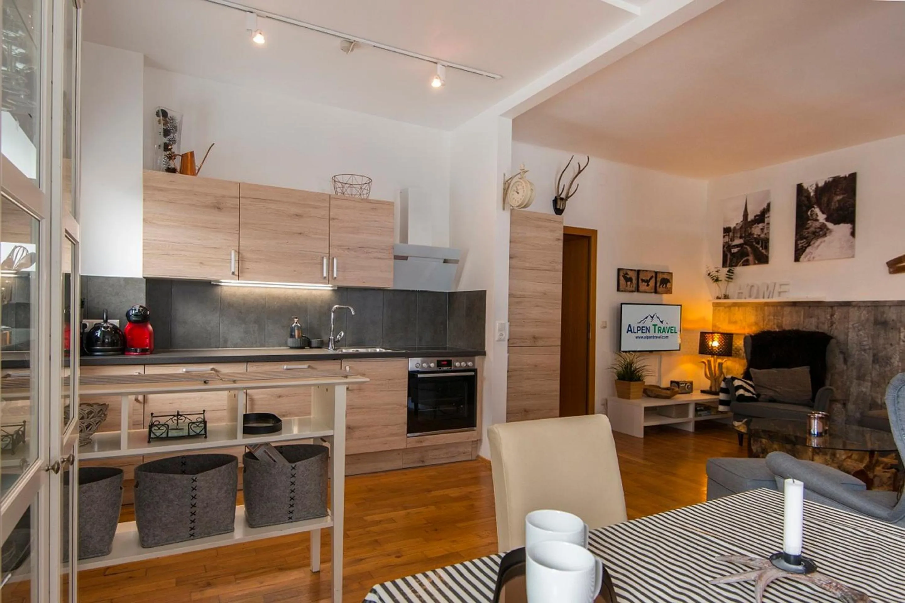 Kitchen or kitchenette in Residenz Lothringen by AlpenTravel