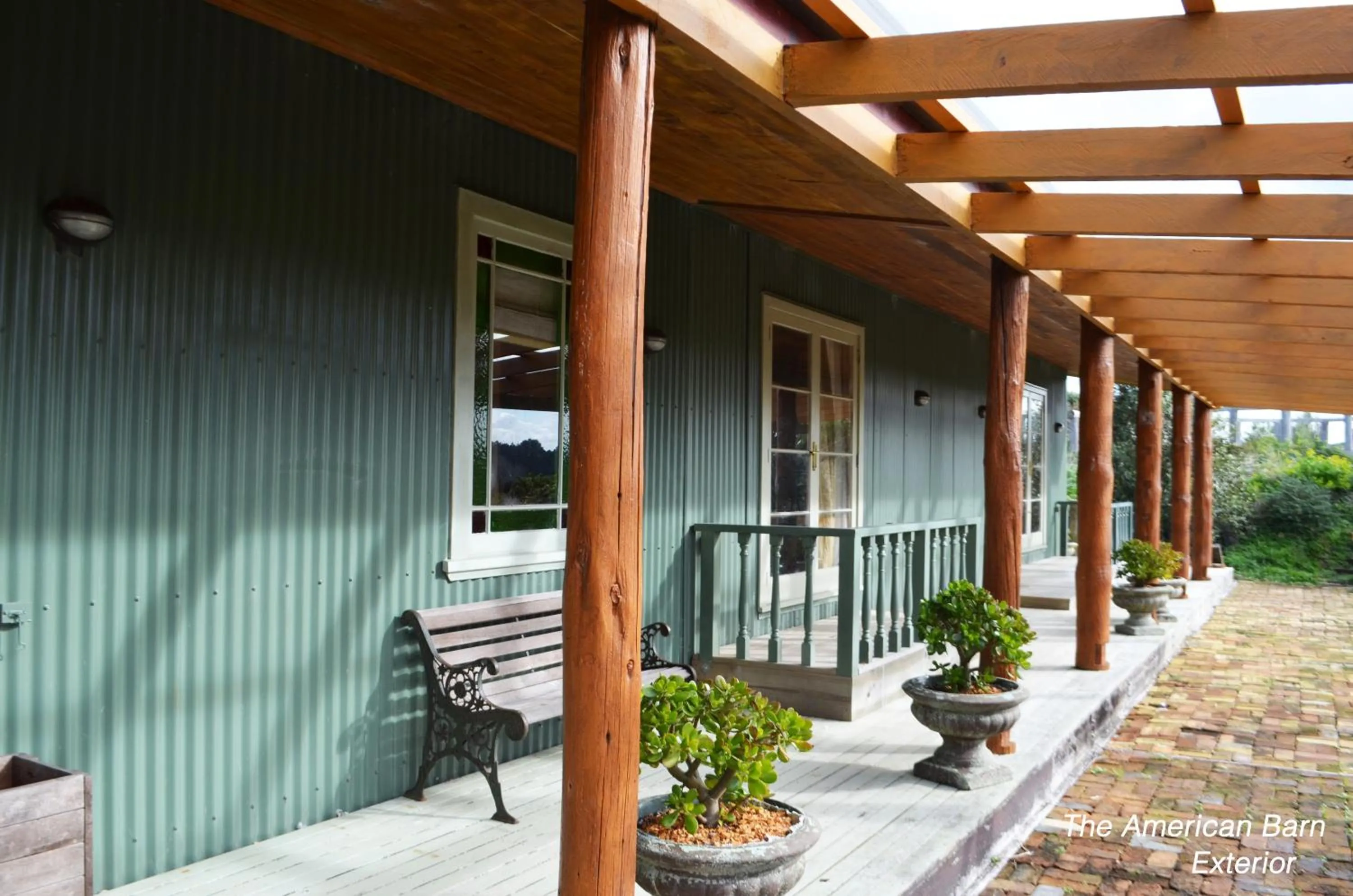 Facade/entrance in Tracy's Boutique B&B Farmstay