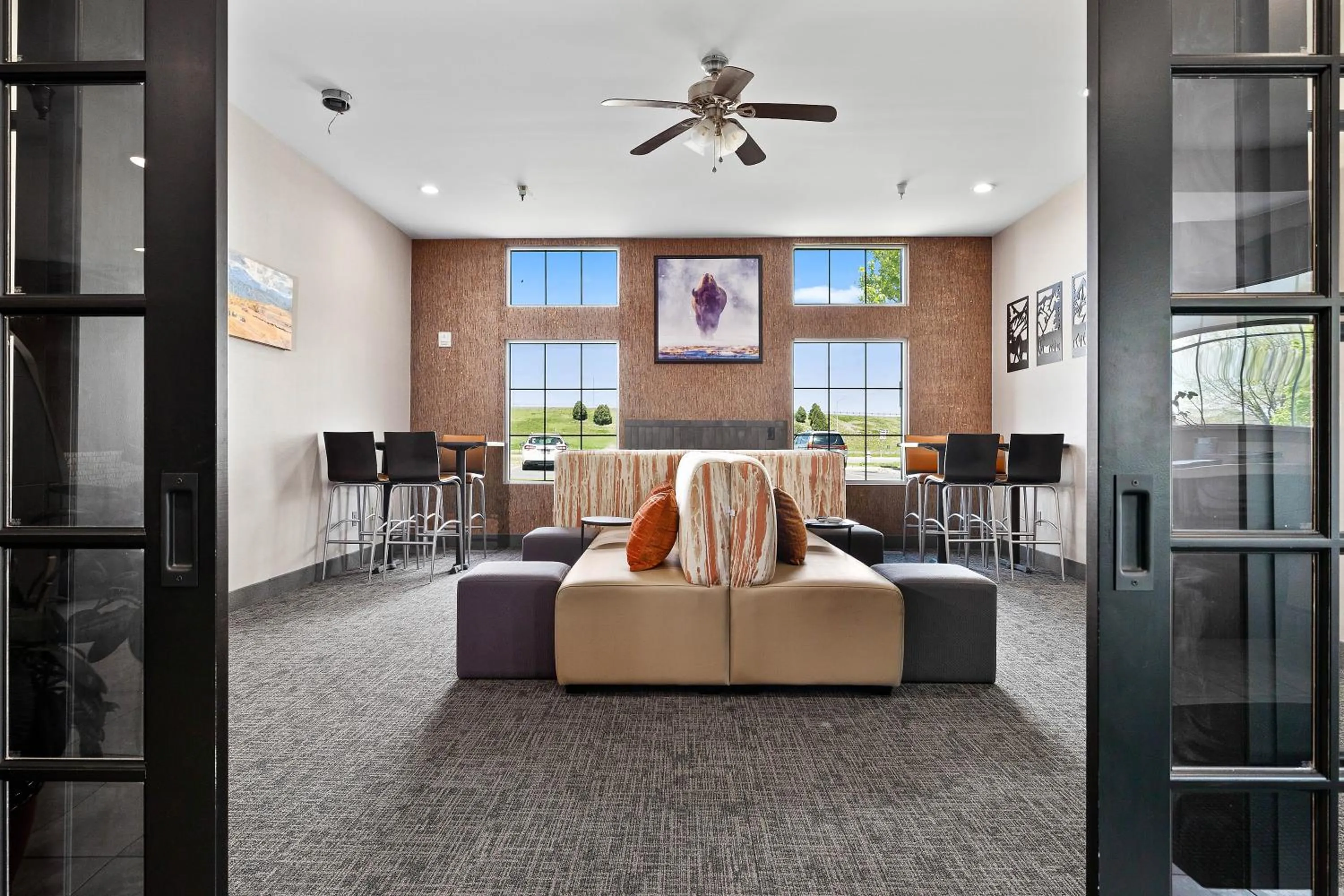 Lobby or reception in Kelly Inn Billings