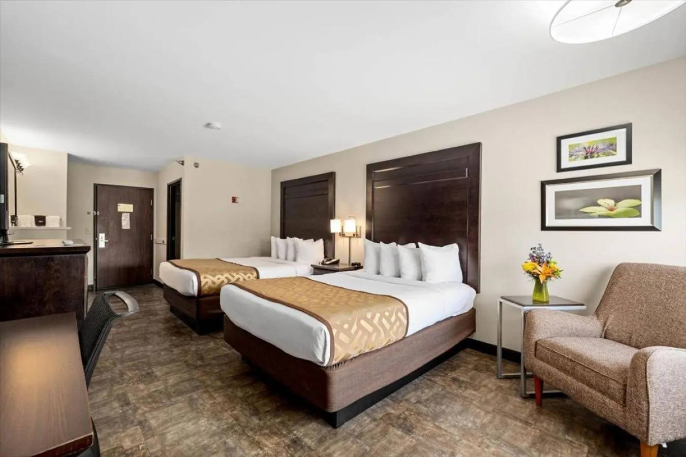 Bed in Kelly Inn Billings