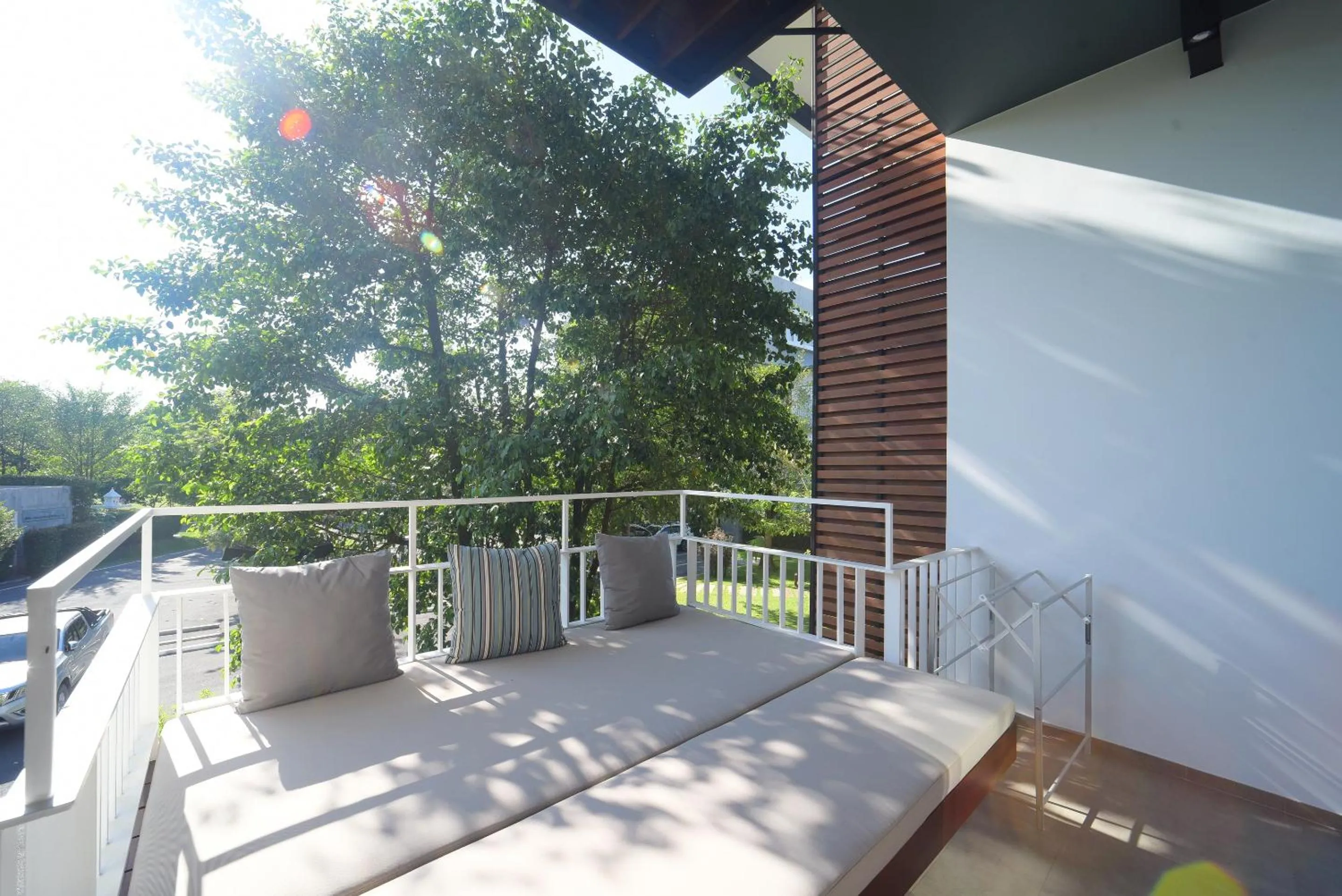 Balcony/Terrace in The Gallery Khao Yai Hotel and Residence - SHA Plus