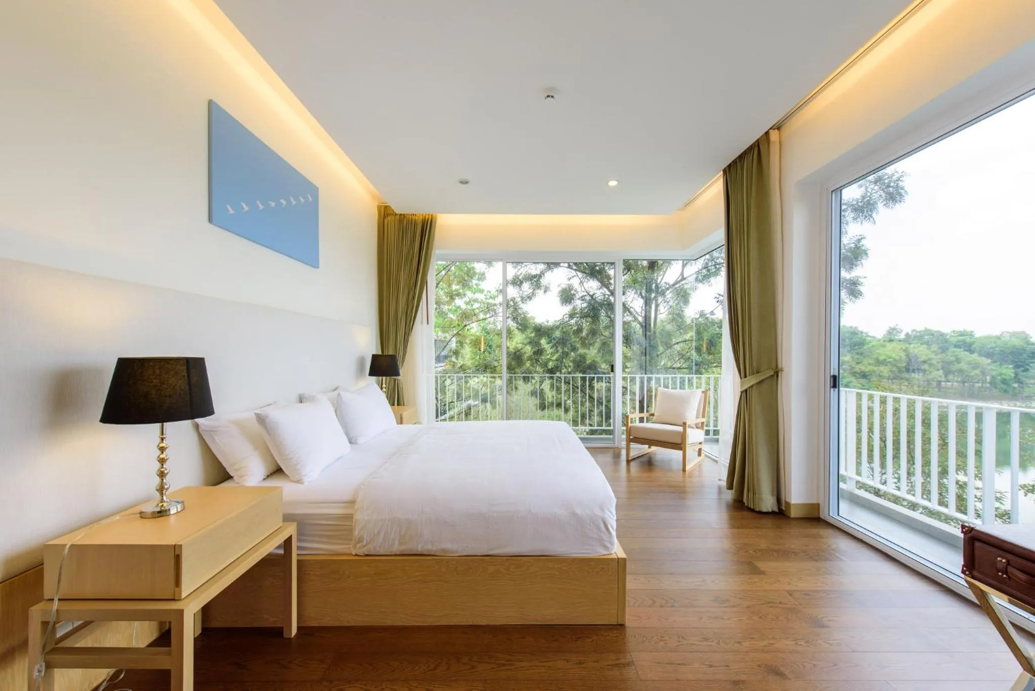 Bed in The Gallery Khao Yai Hotel and Residence - SHA Plus