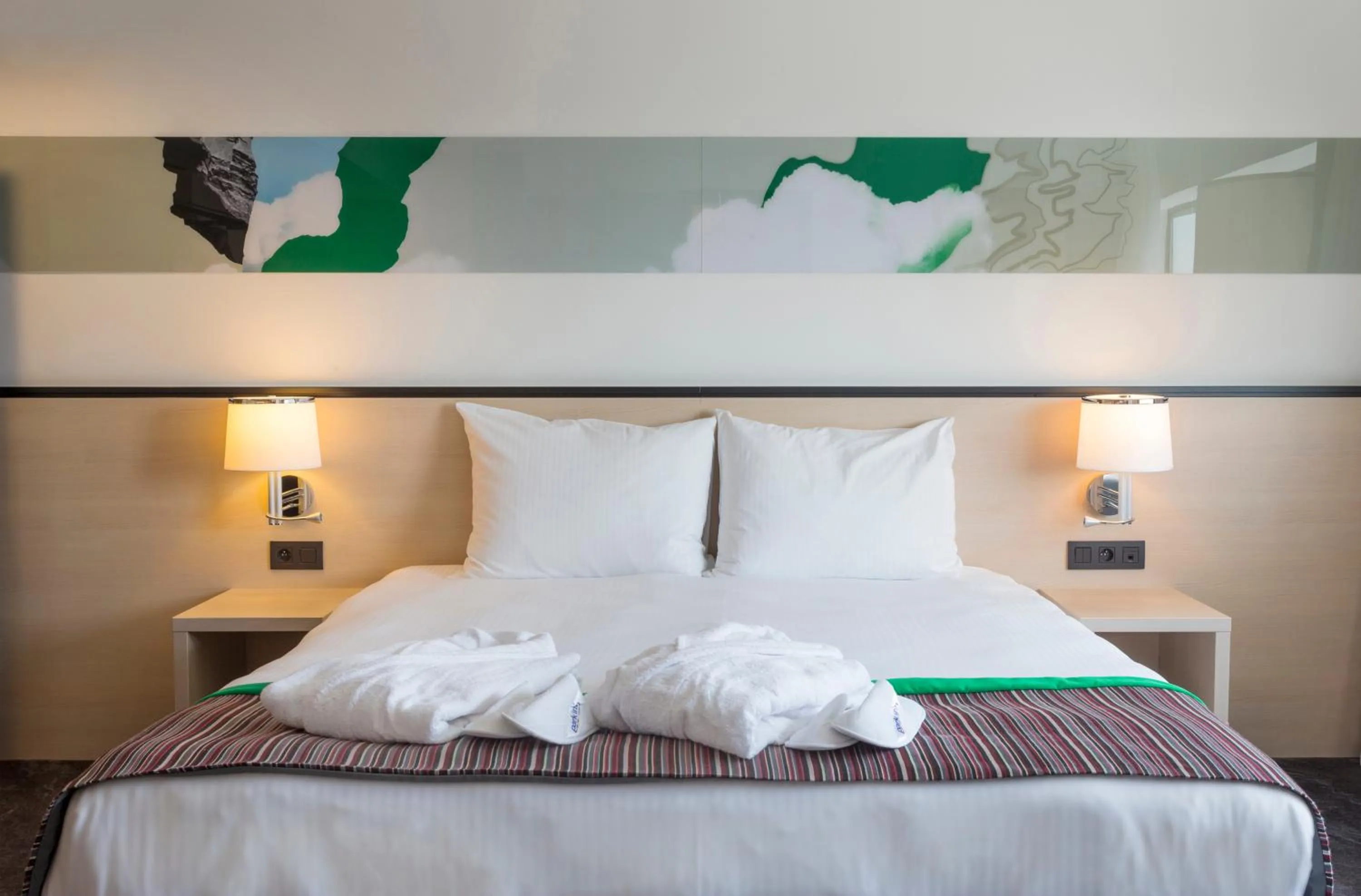 Bedroom, Bed in Park Inn by Radisson Leuven