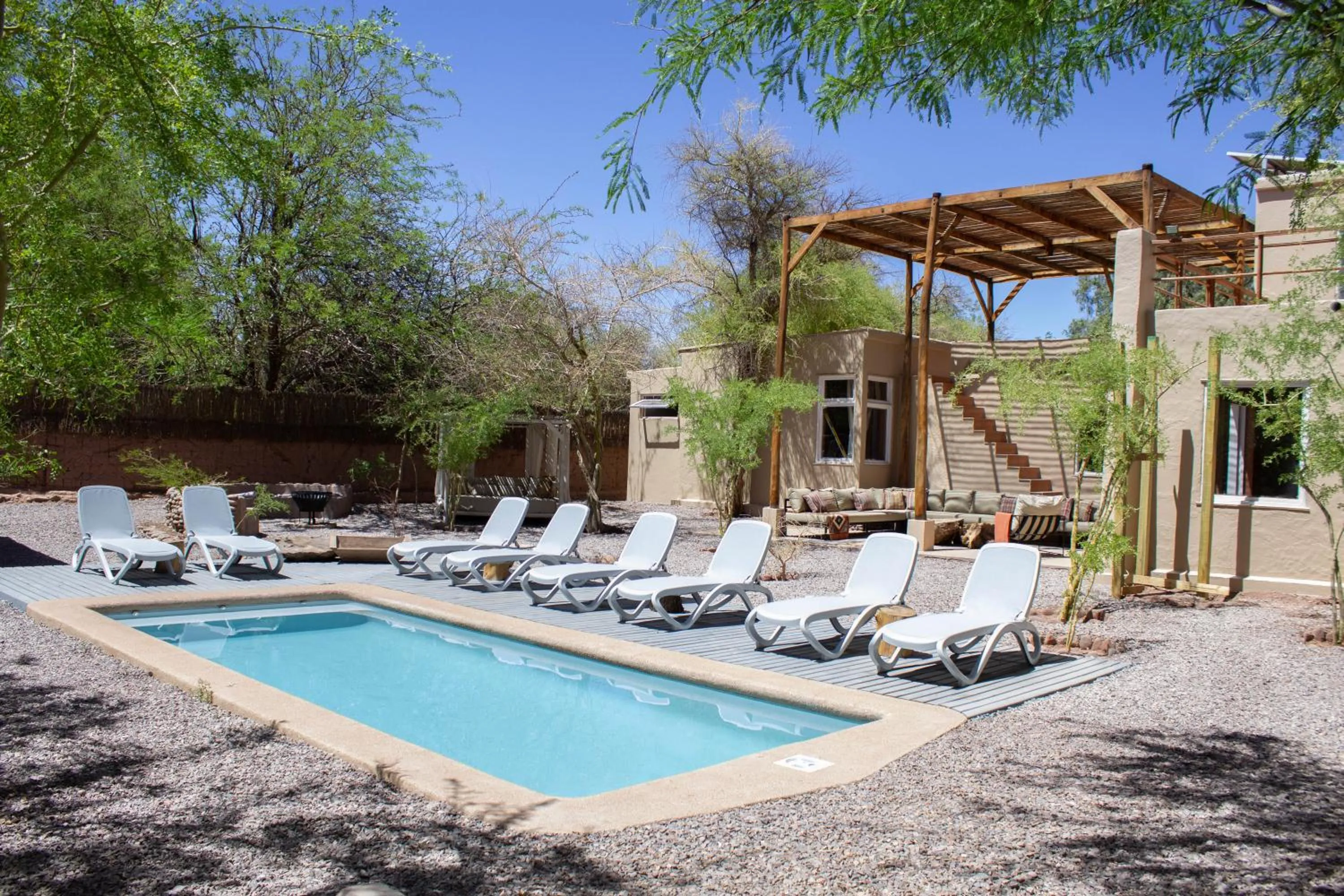 Pool view in Casa Solcor Boutique Bed & Breakfast