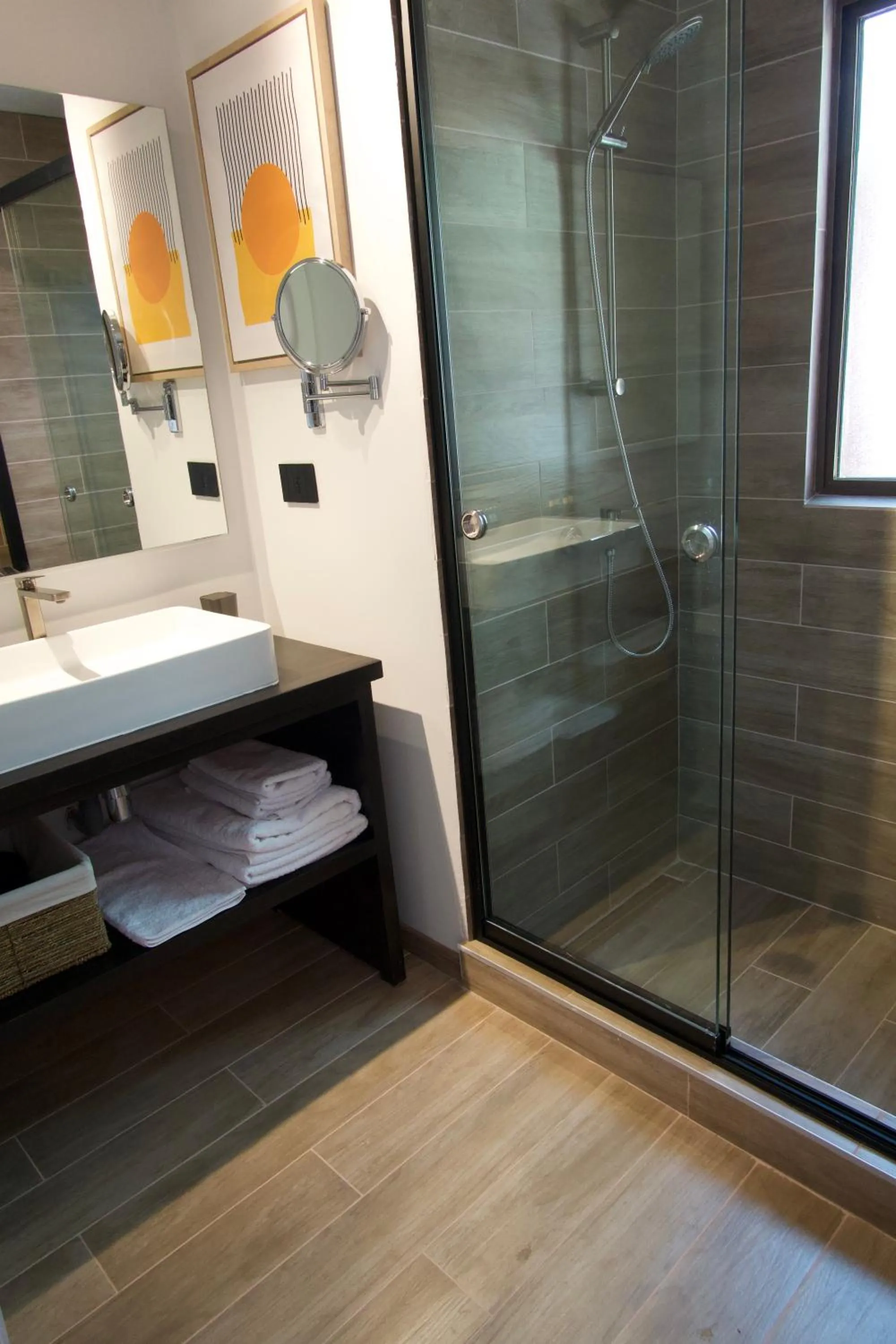 Shower in Casa Solcor Boutique Bed & Breakfast