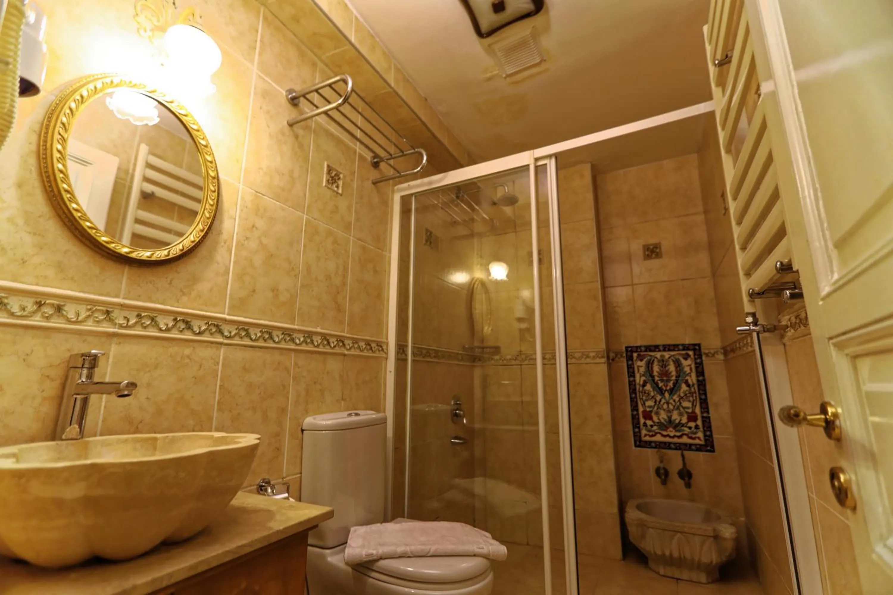 Shower in Romantic Mansion