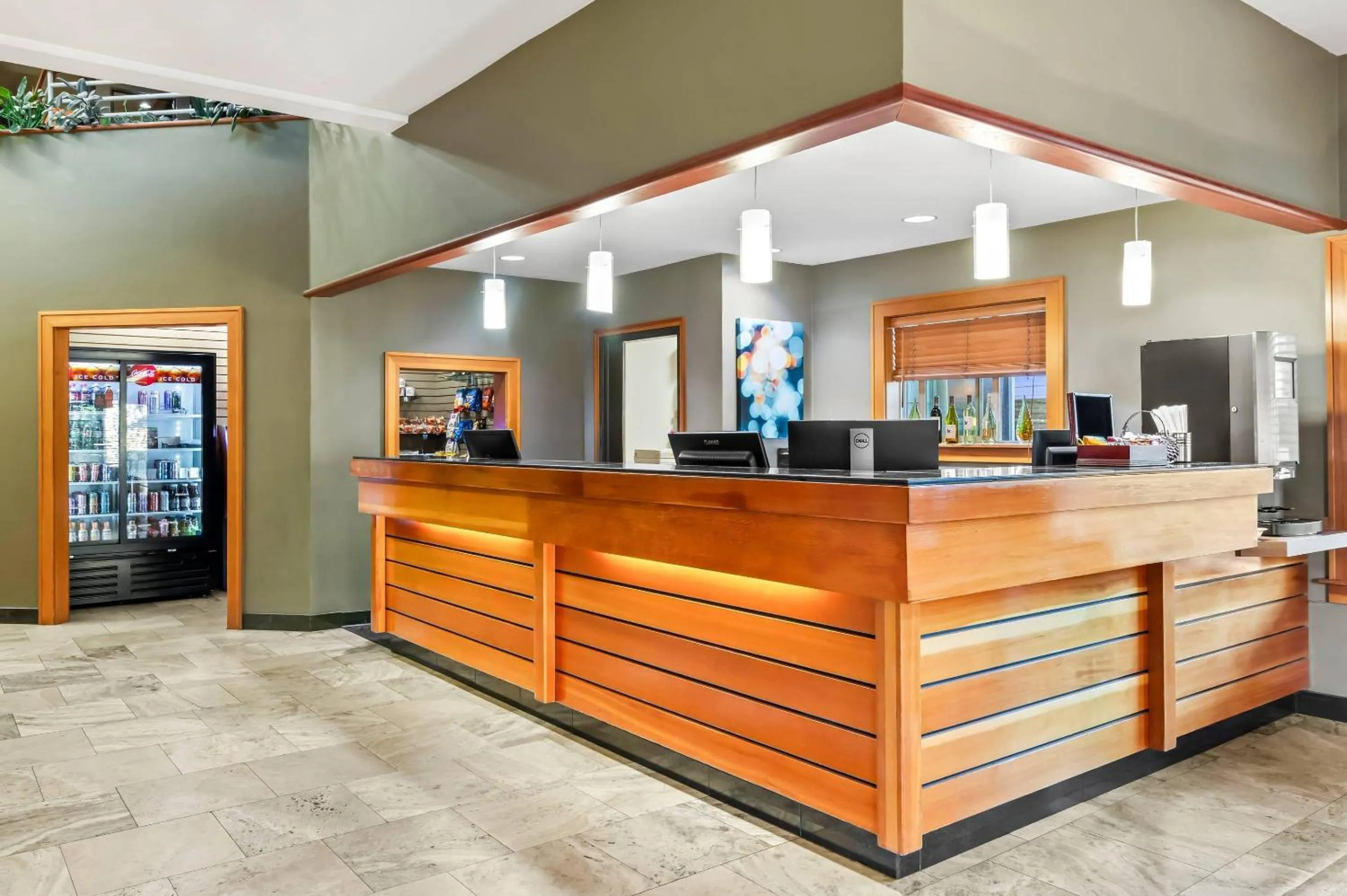 Lobby or reception in Radisson Hotel Portland Airport