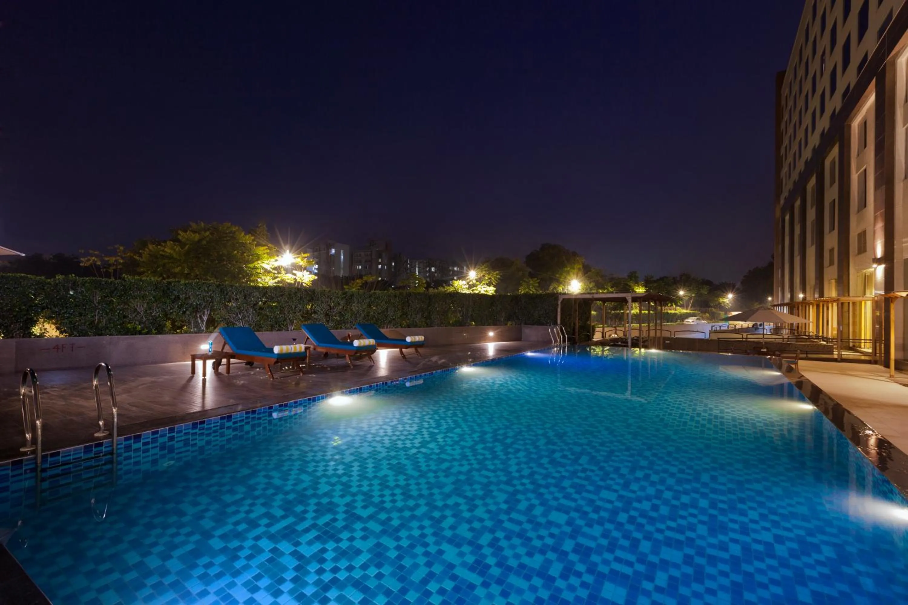 Swimming pool in Lemon Tree Hotel, Sector 68, Sohna Road, Gurugram