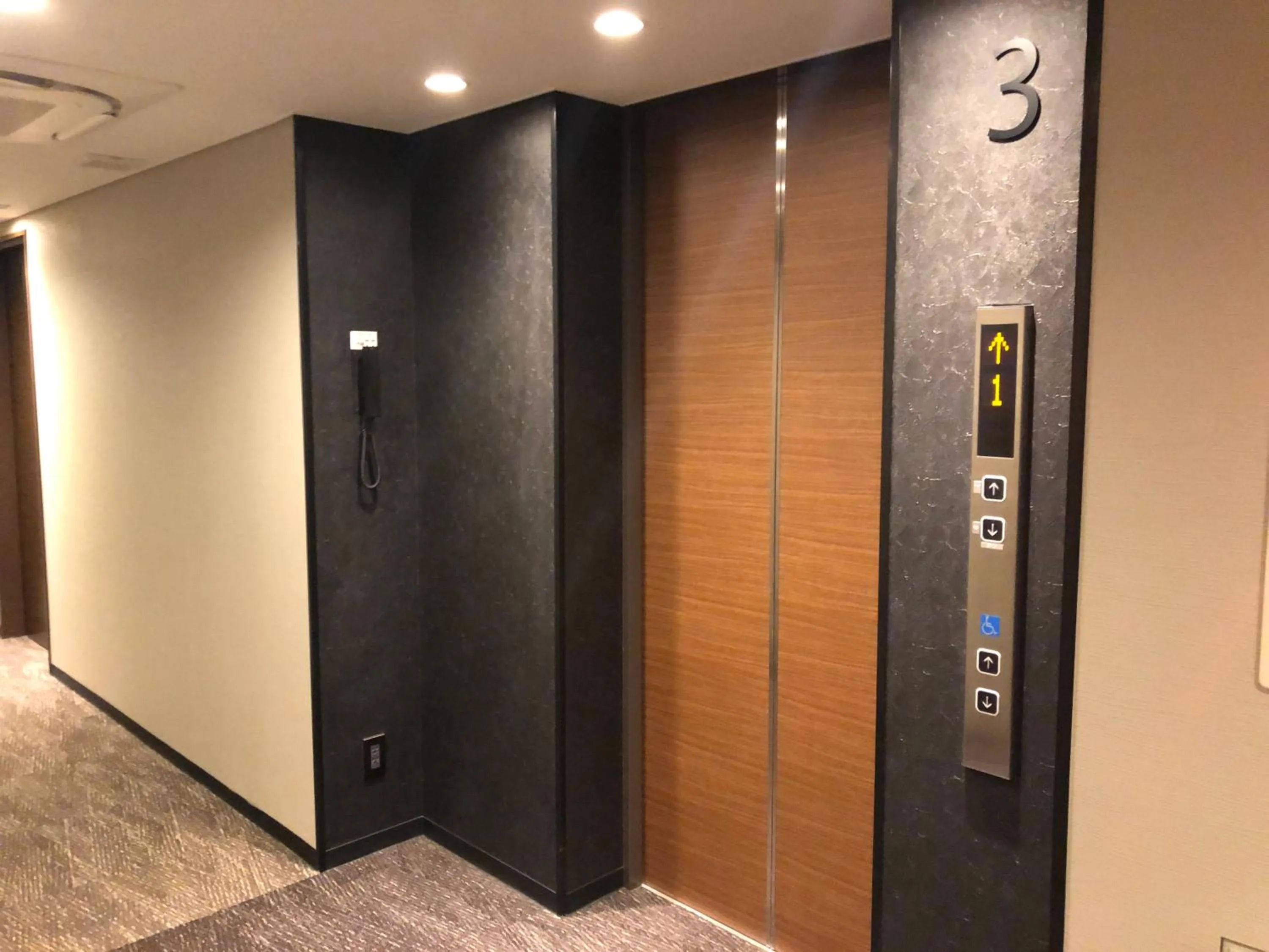 elevator in Almont Inn Shonan Fujisawa