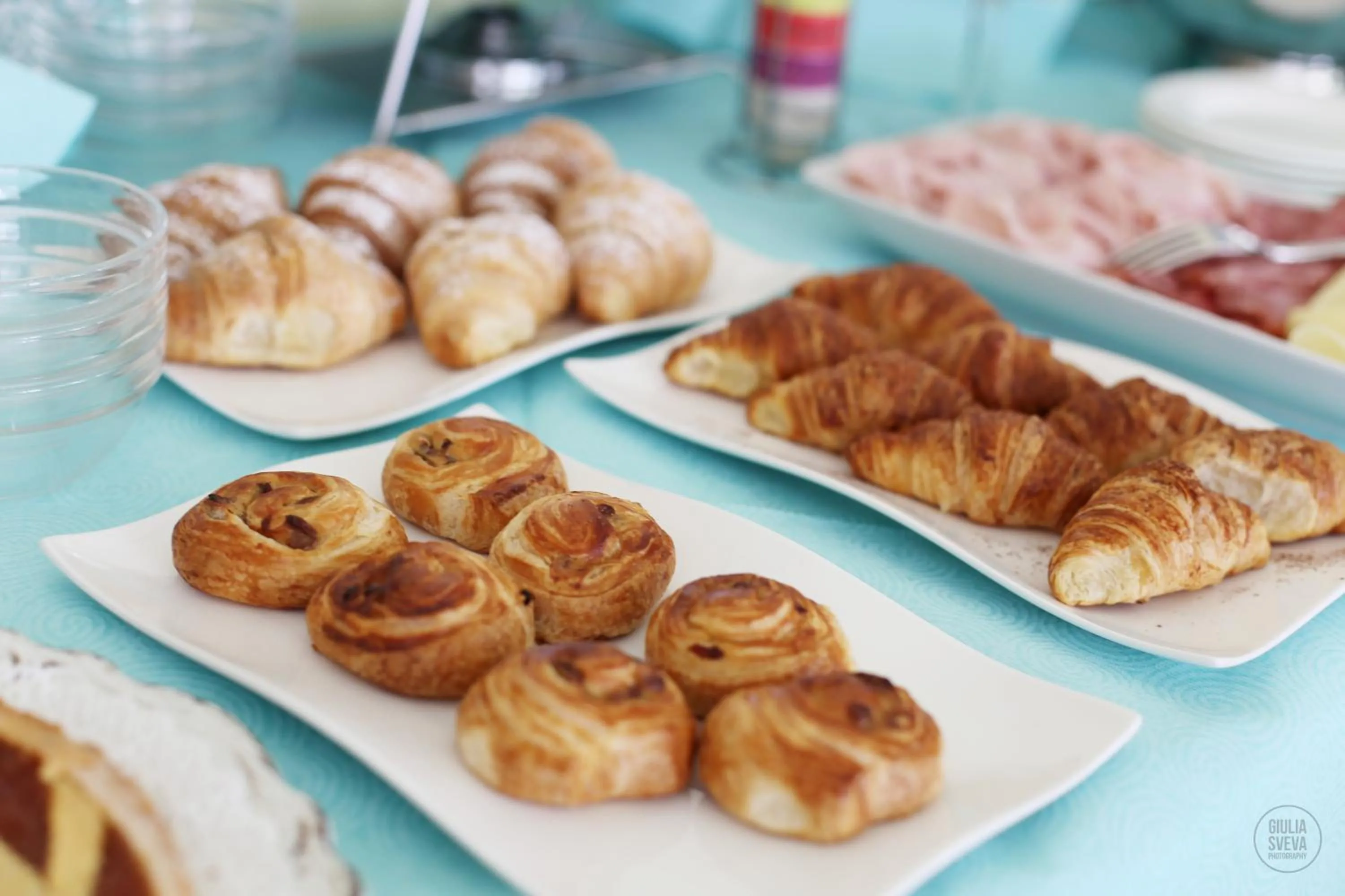 Italian breakfast in Hotel Flora