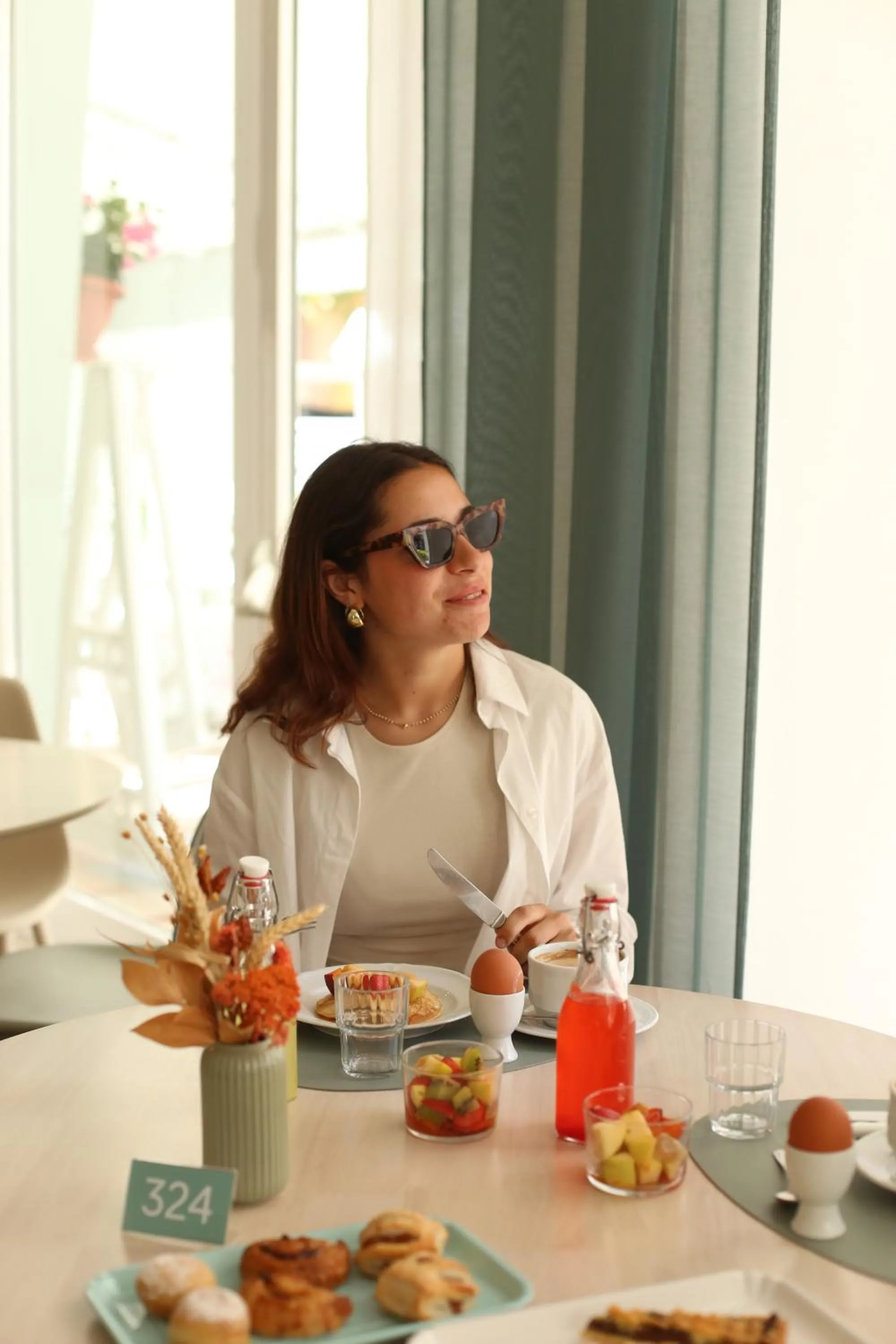 Breakfast in Hotel Flora