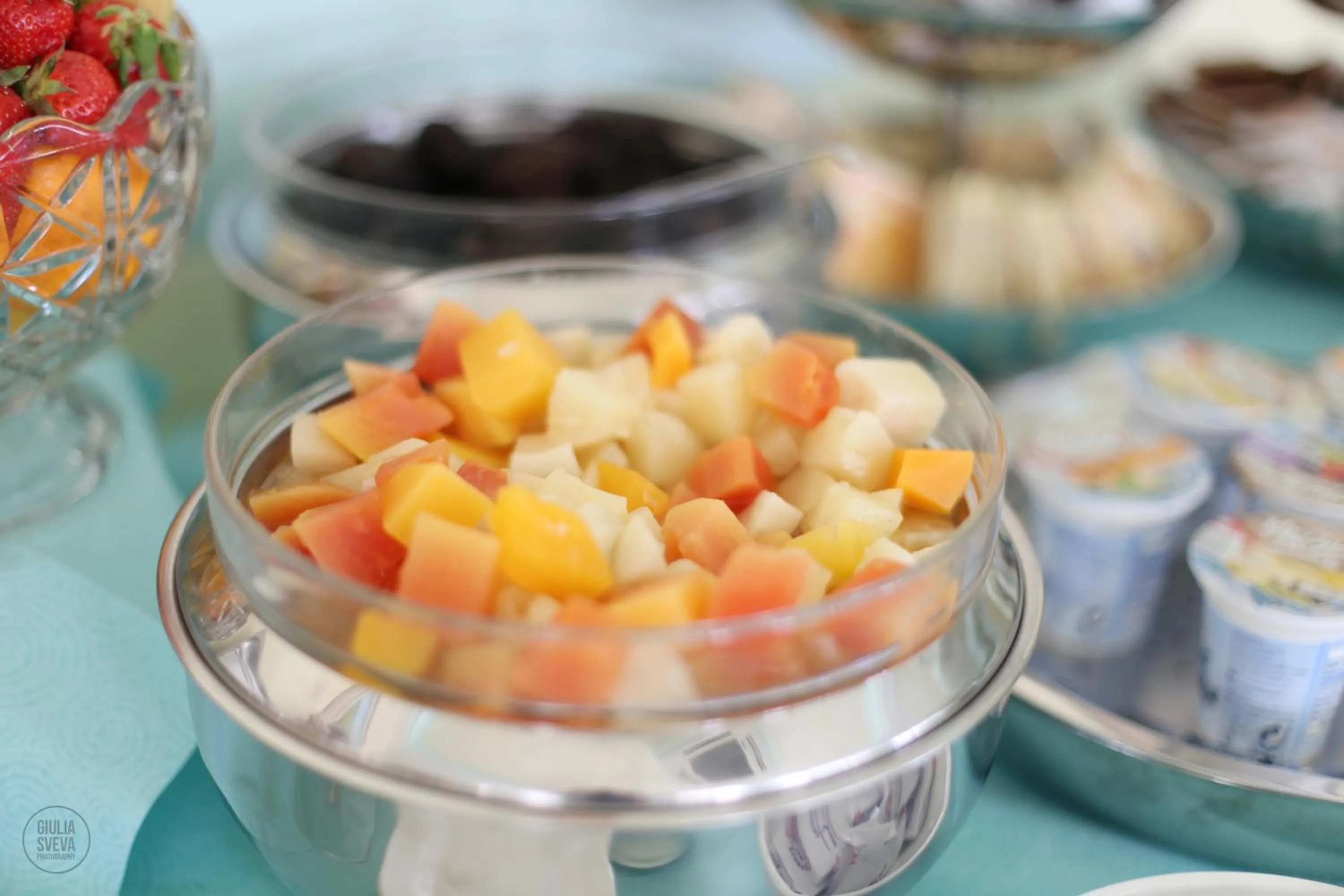 Buffet breakfast in Hotel Flora