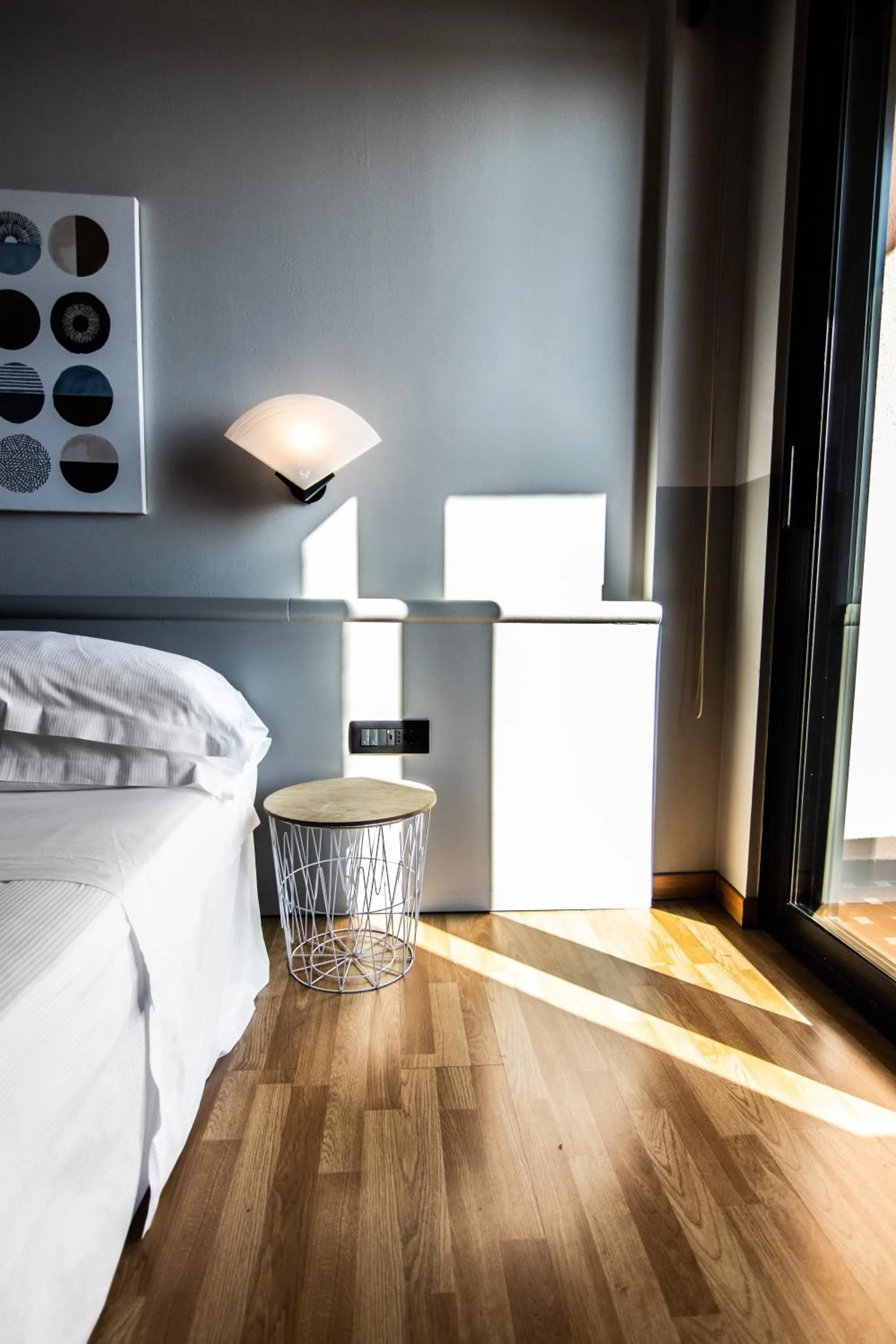 Bed in Hotel Concorde