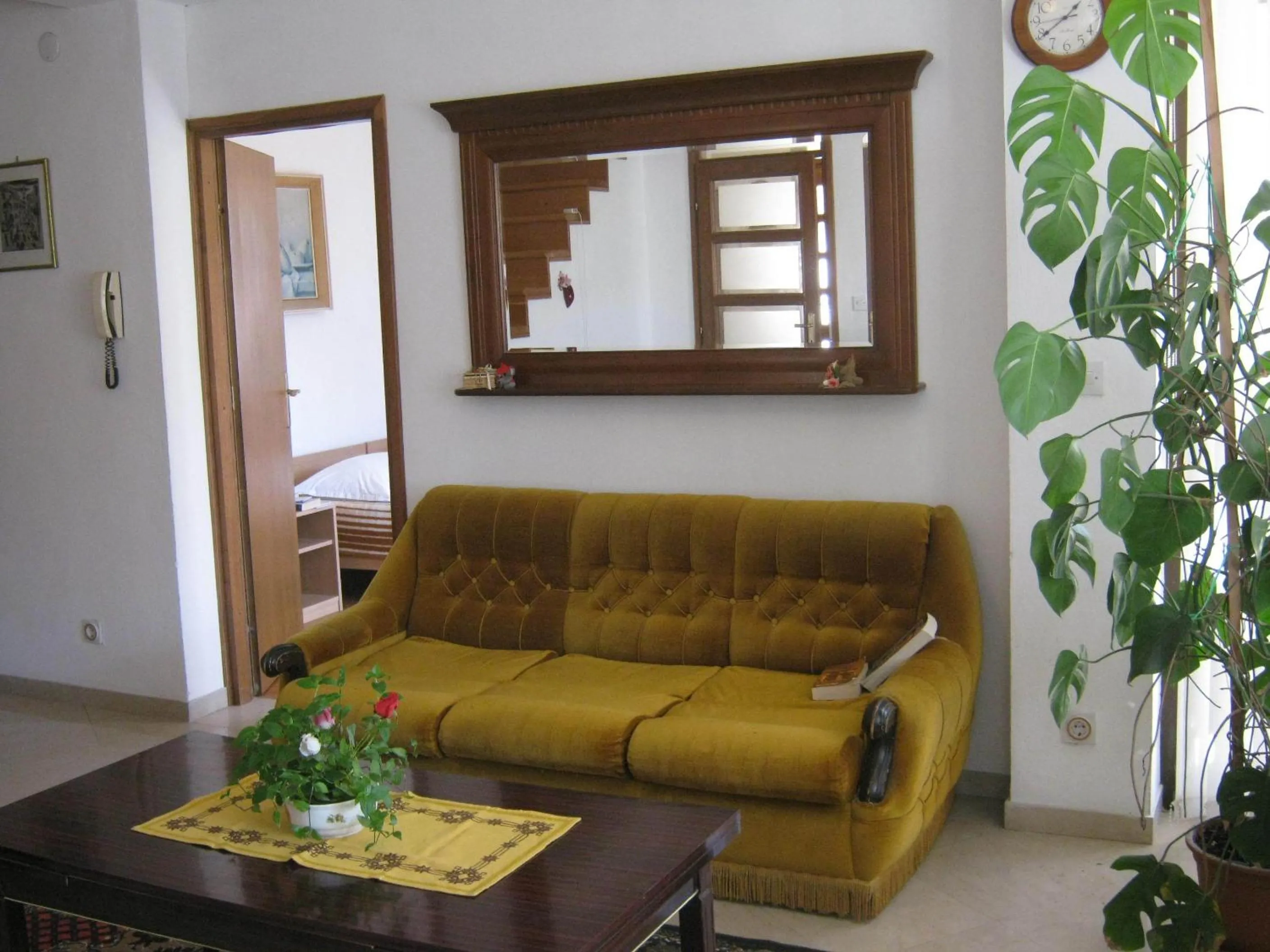 Seating area in Apartments and Rooms Artemida