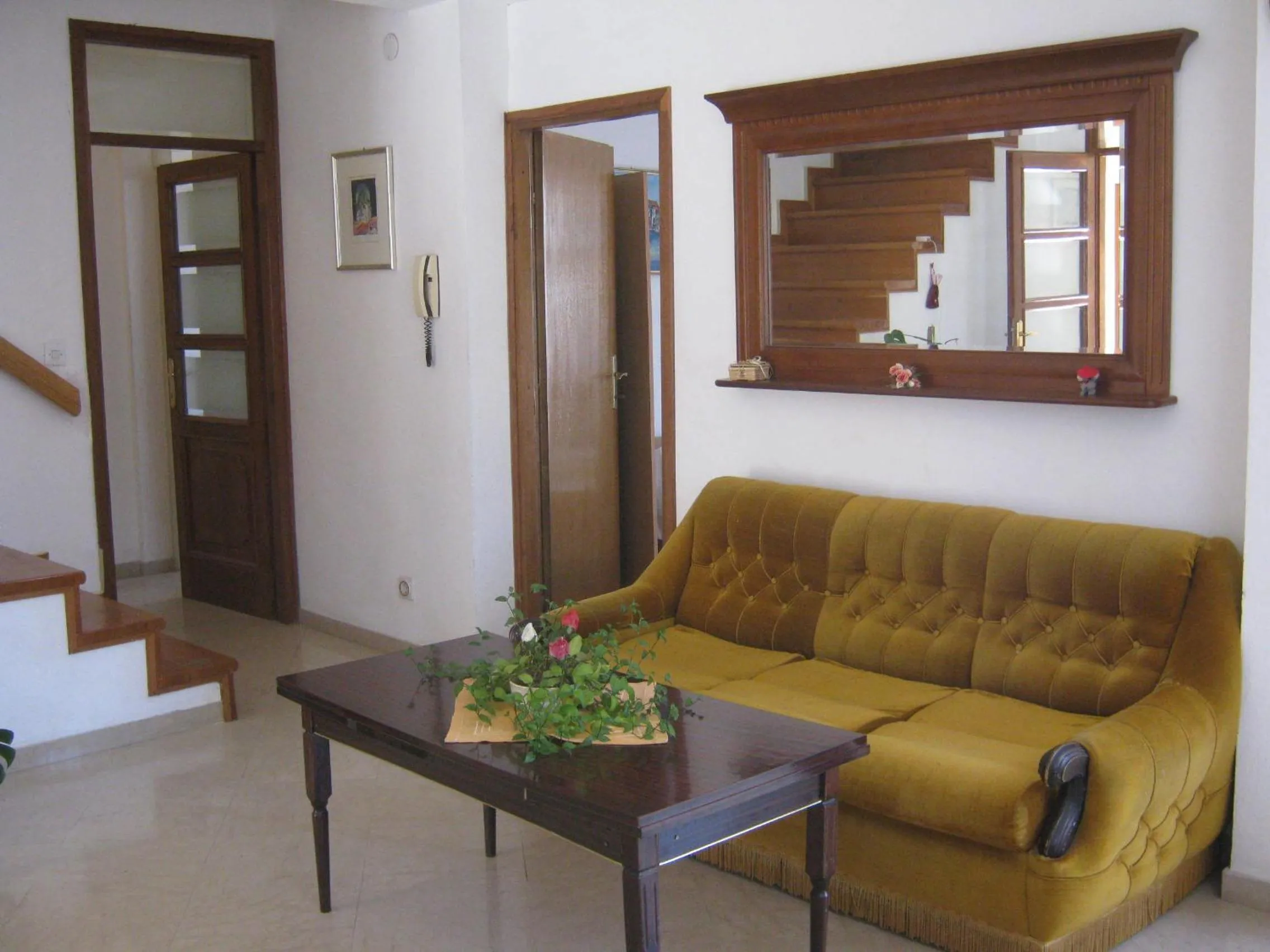 Seating area in Apartments and Rooms Artemida