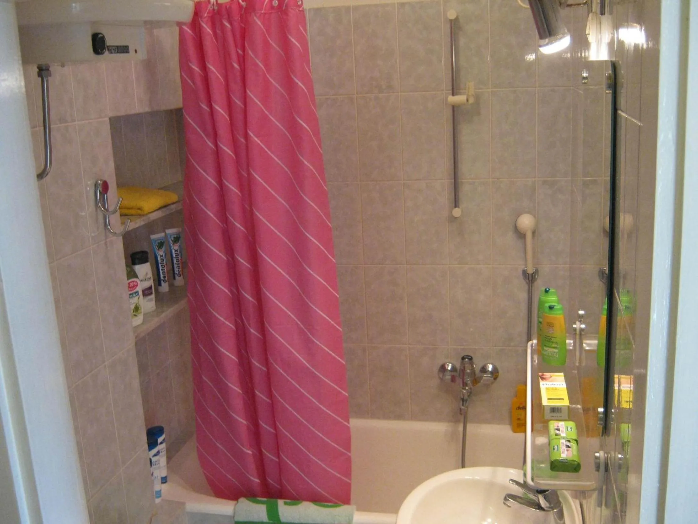 Bathroom in Apartments and Rooms Artemida