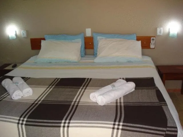 Bed in Pousada 7 Mares