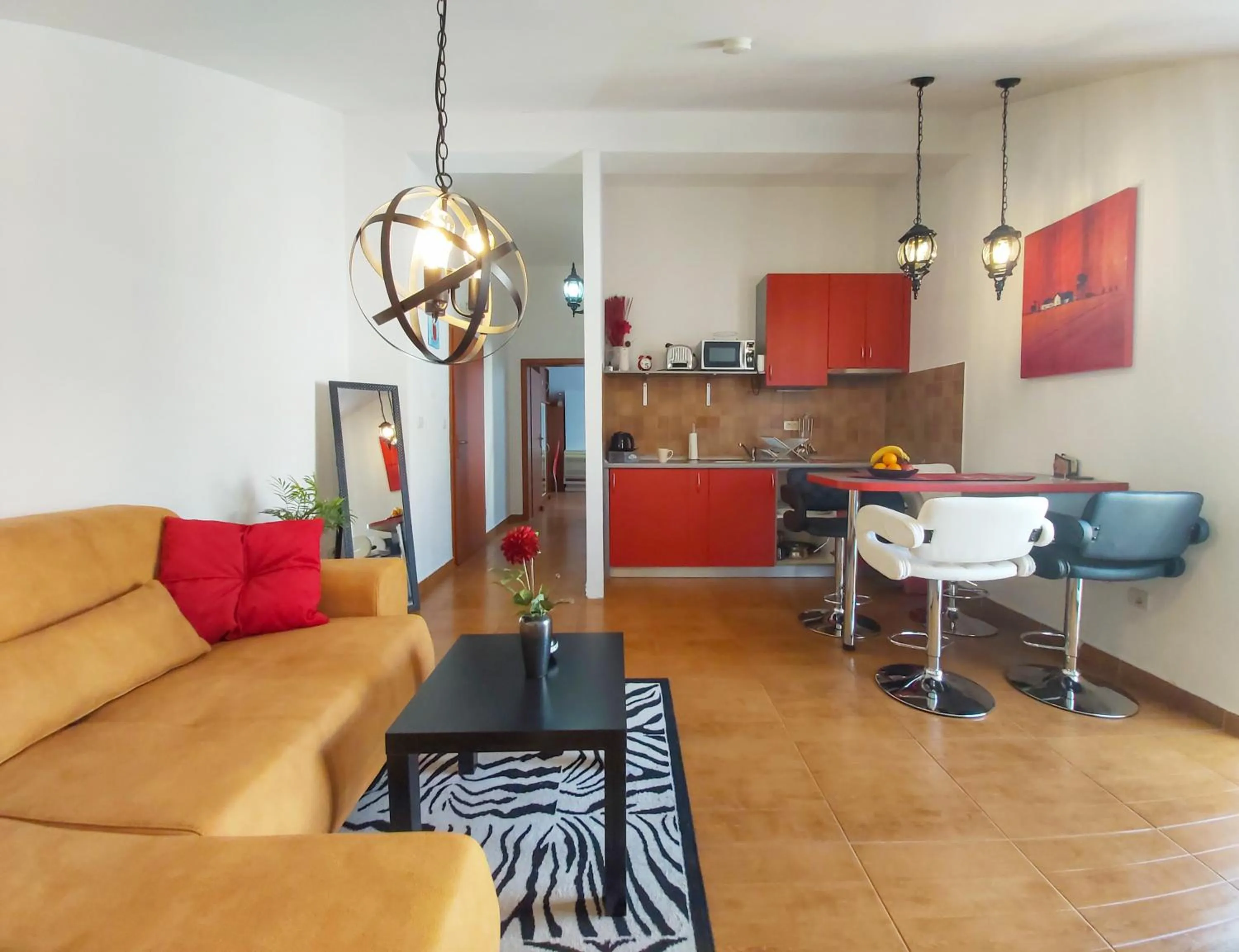 Kitchen or kitchenette in Adria Apartments and Rooms