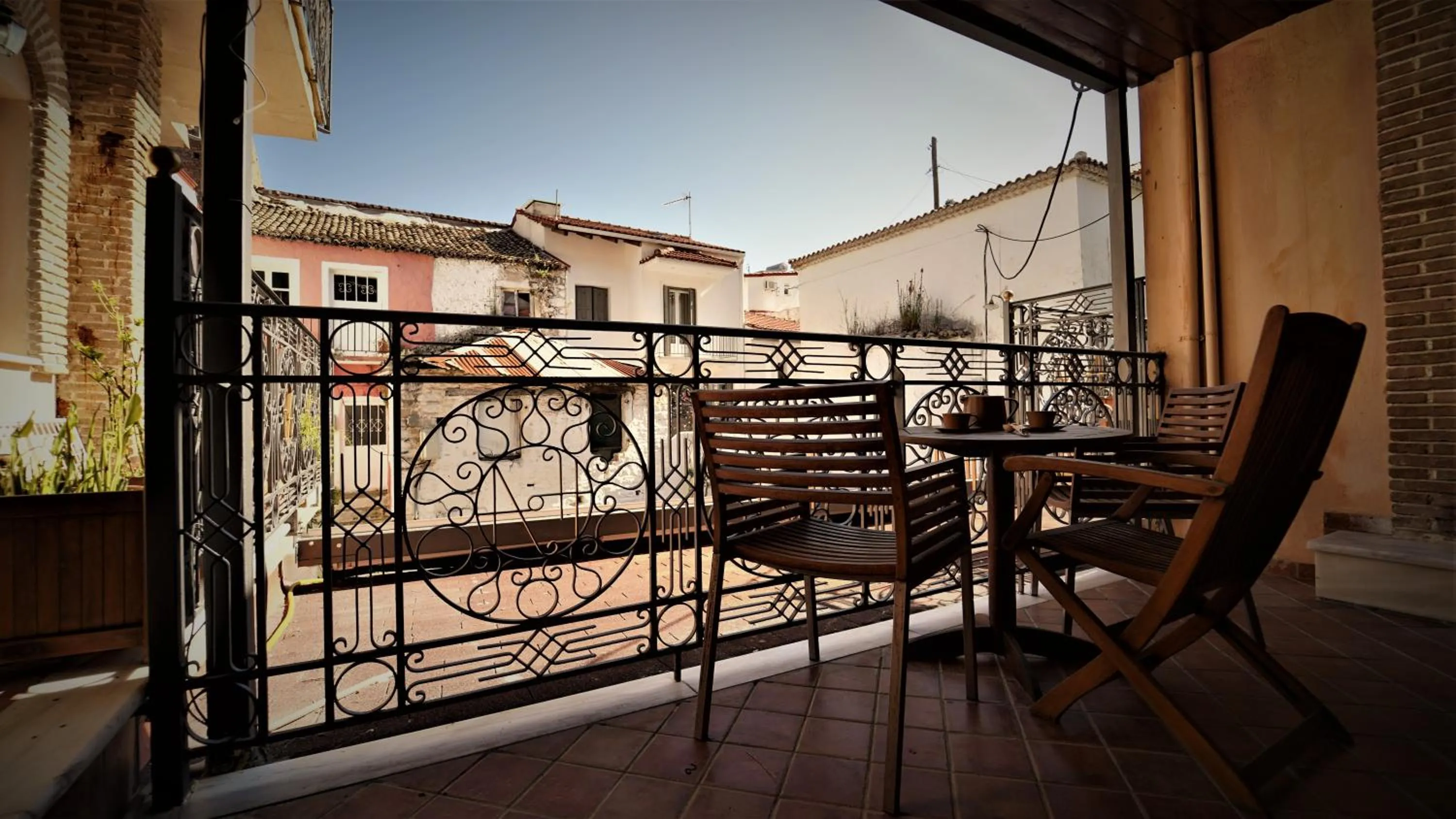 Balcony/Terrace in Hotel Acropol