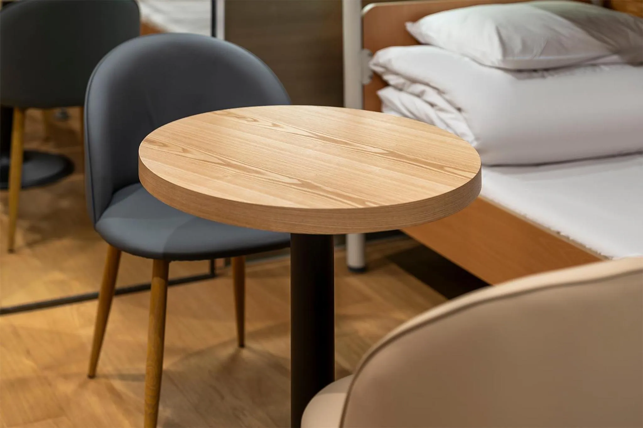 Seating area, Bed in SL Hotel Gangneung